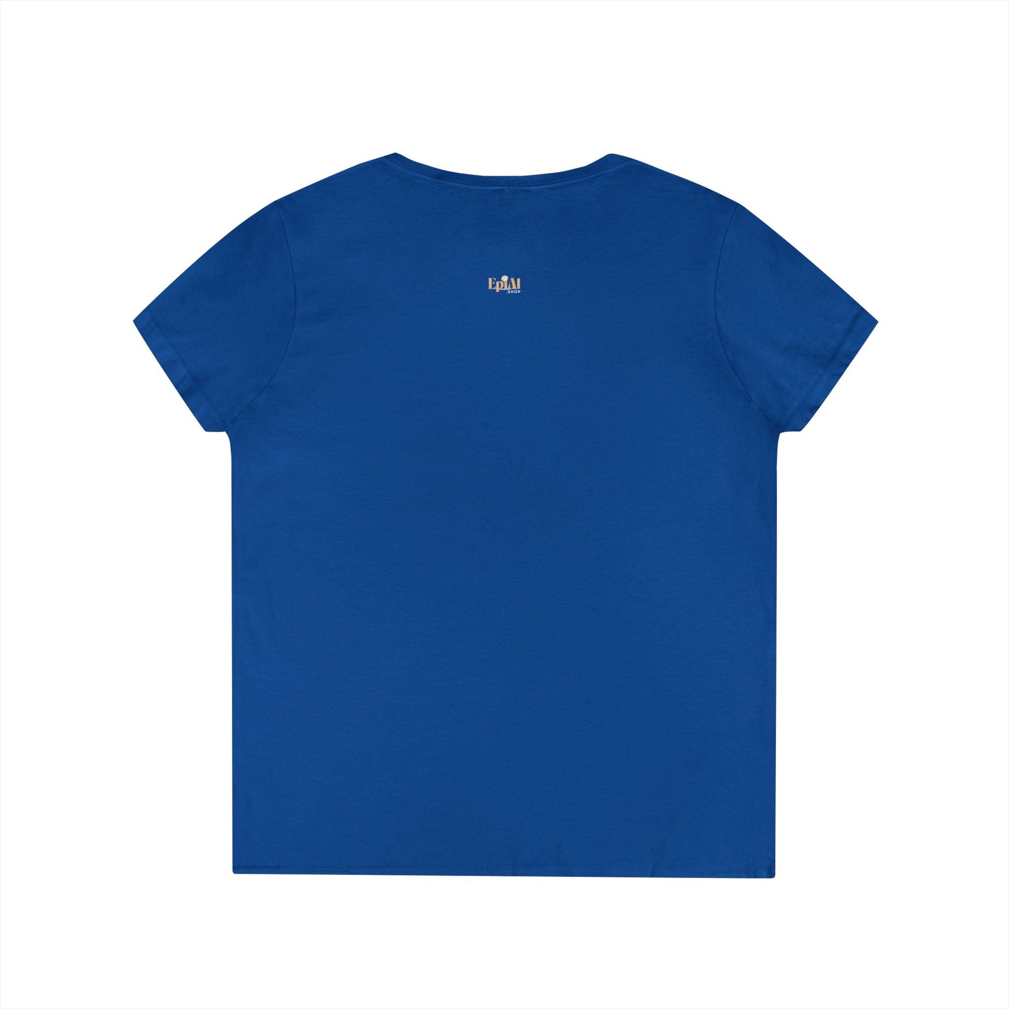Stylish Meow Ladies' V - Neck T-Shirt, Cute Cat Lover Gift - Clothing, T-shirts - EpiAl's Shop