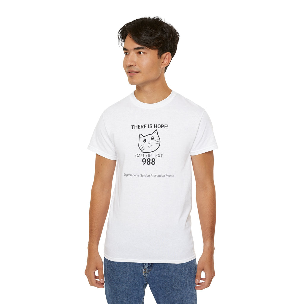 Suicide Prevention Month Unisex Ultra Cotton Tee - T-Shirt - EpiAl's Shop