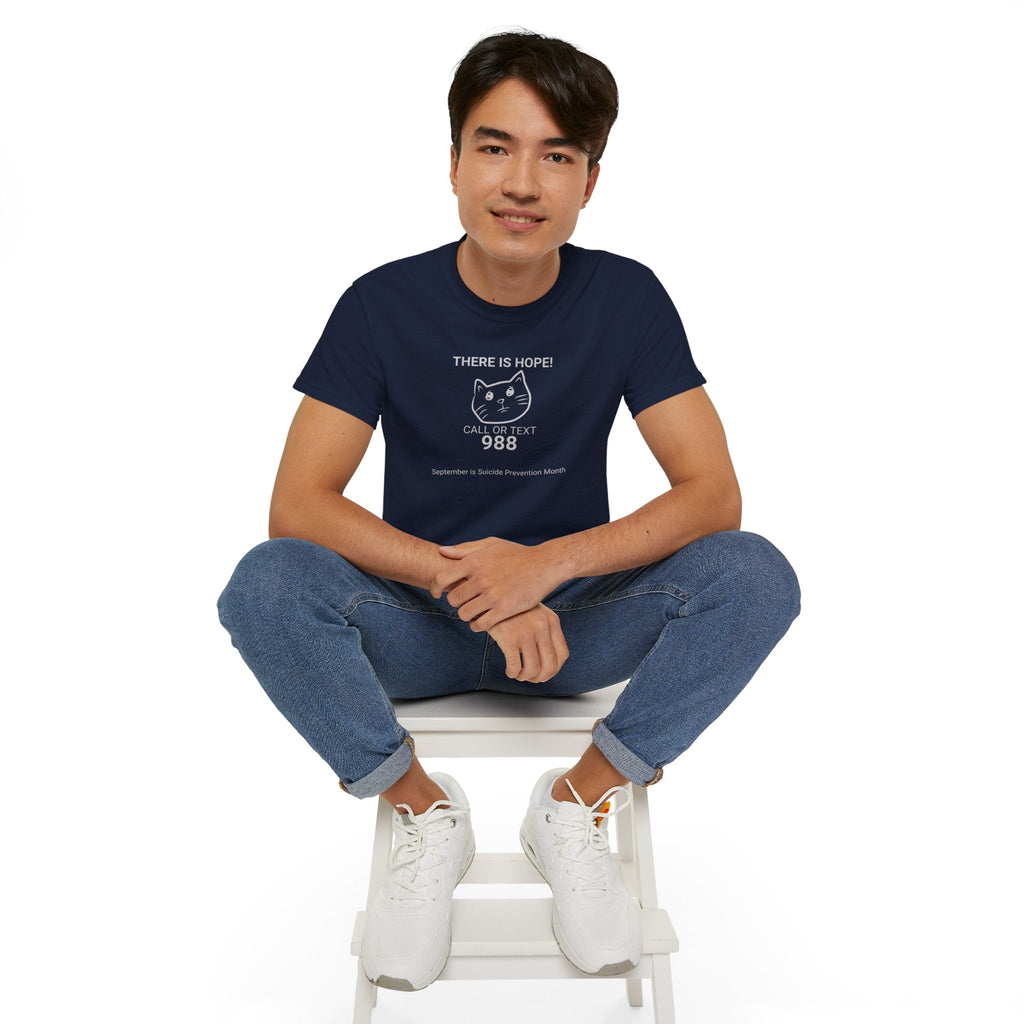 Suicide Prevention Month Unisex Ultra Cotton Tee - T-Shirt - EpiAl's Shop