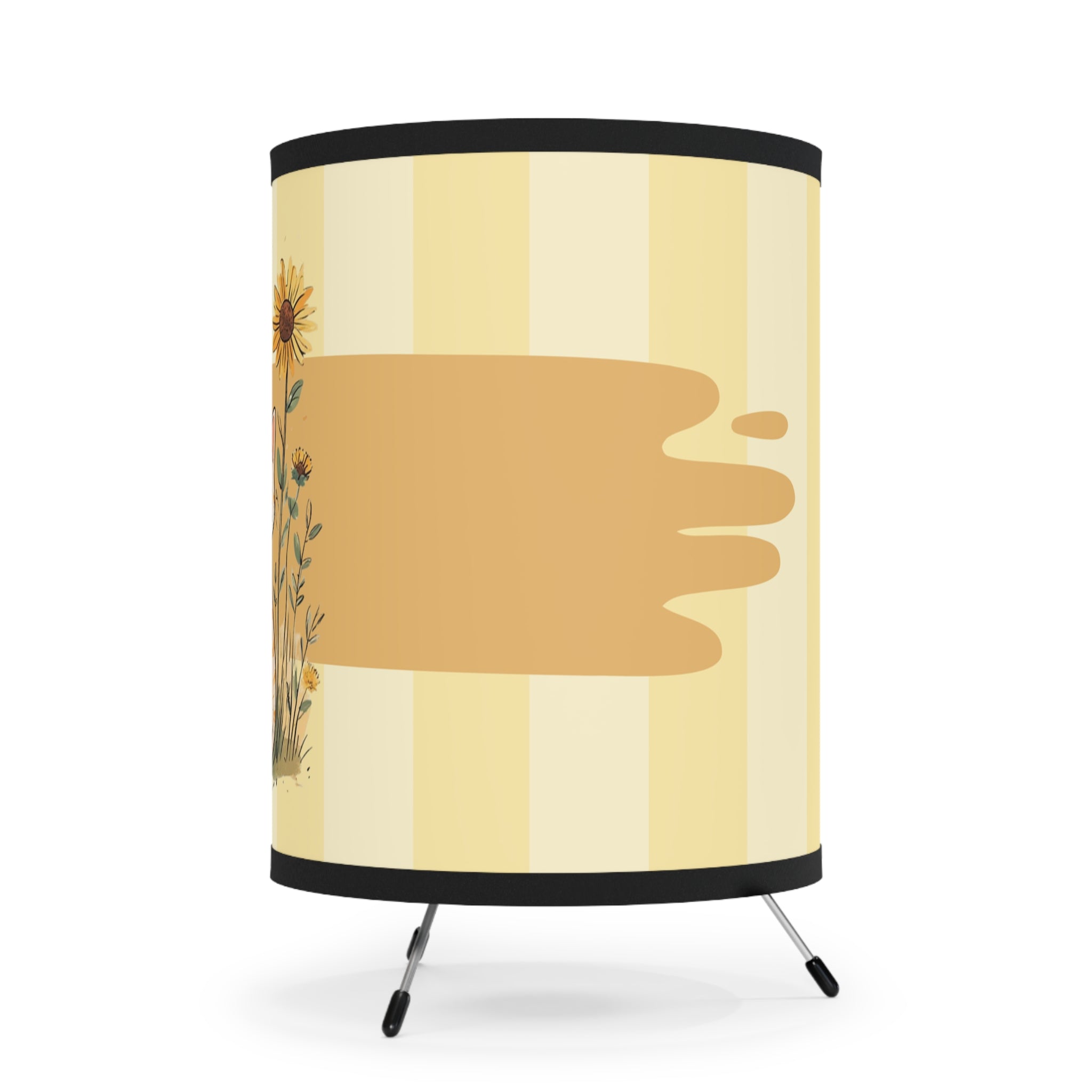 Sunflower Kitty Tripod Lamp, Unique Gift for Cat Lovers - Decor, Home, Lamps - EpiAl's Shop