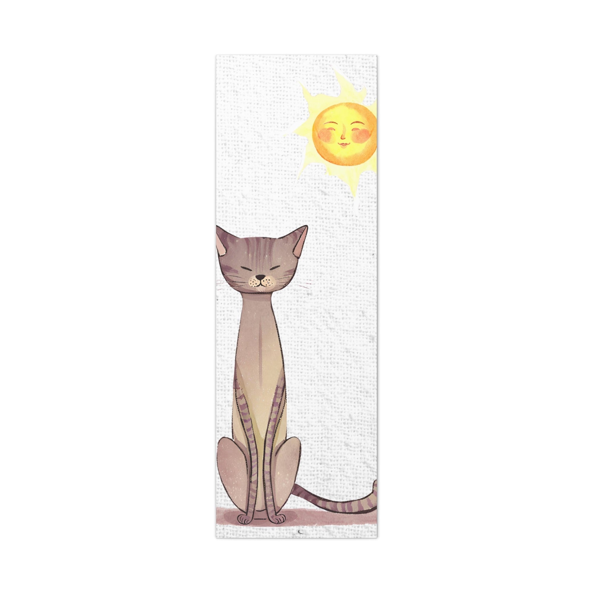 Sunny Cat Matte Canvas, Stretched, 1.25" - Canvas - Epileptic Al’s Shop