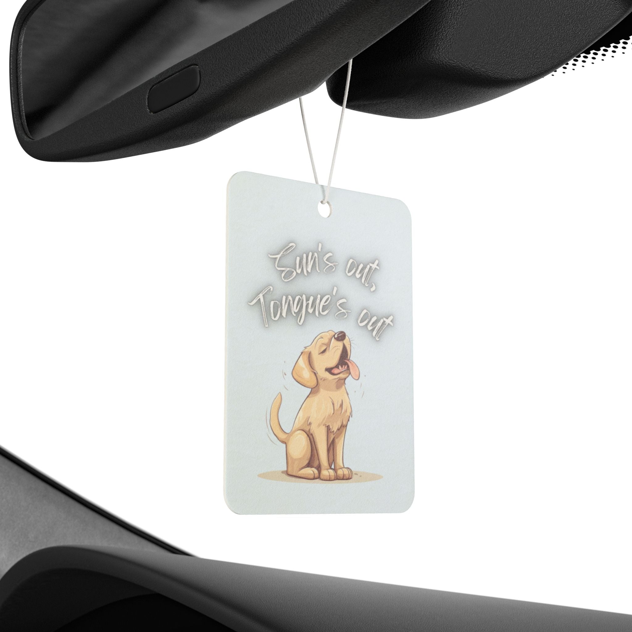 Sun's Out Tongue's Out Car Air Freshener - Accessories, Auto, Air Fresheners - EpiAl's Shop