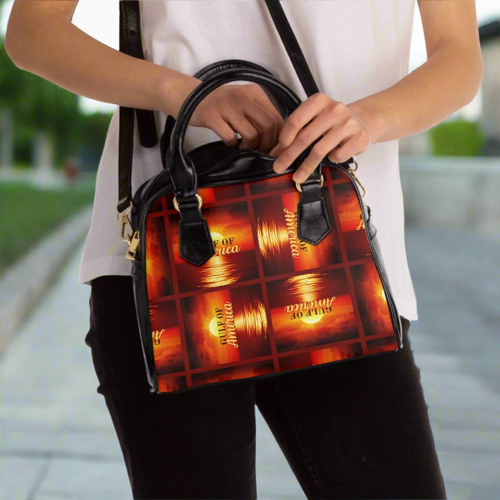 Sunset American Gulf Shoulder Handbag – Stylish Tote - Bags, Handbag - EpiAl's Shop