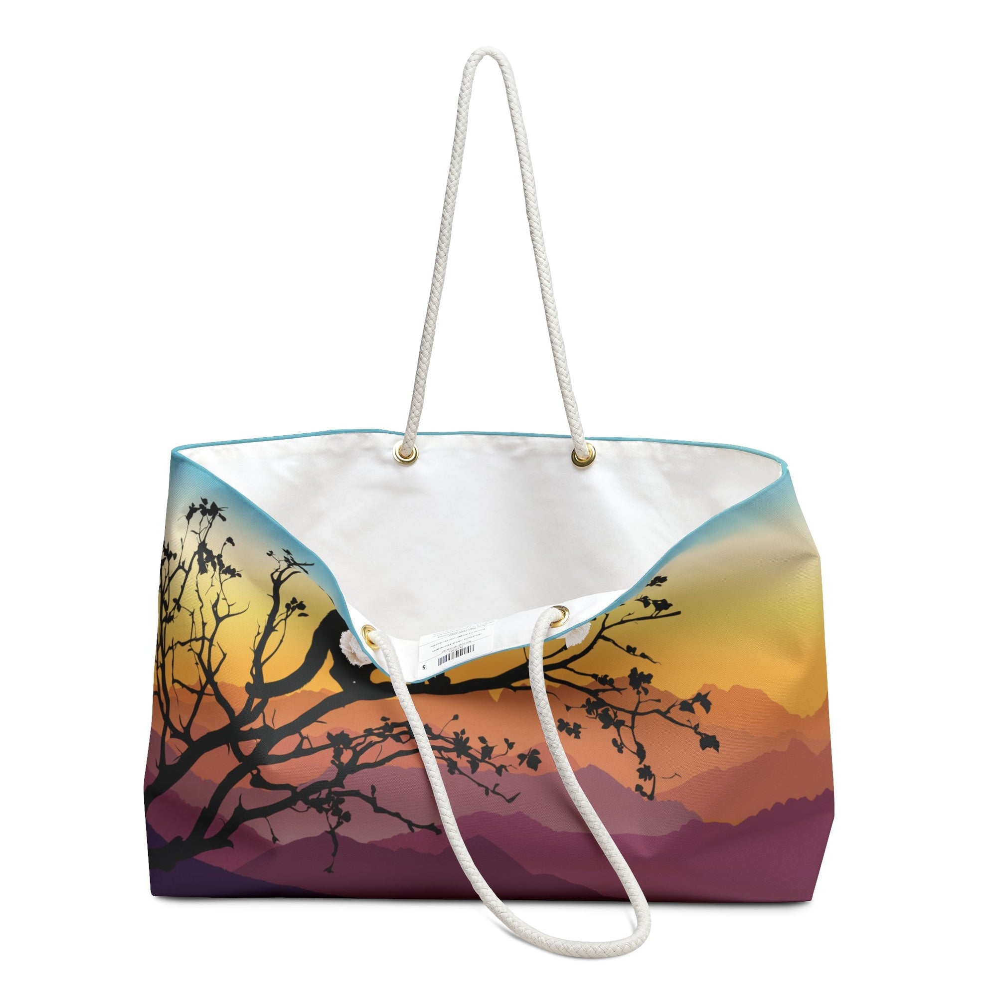 Sunset Kitty Weekender Bag - Bags - Epileptic Al’s Shop