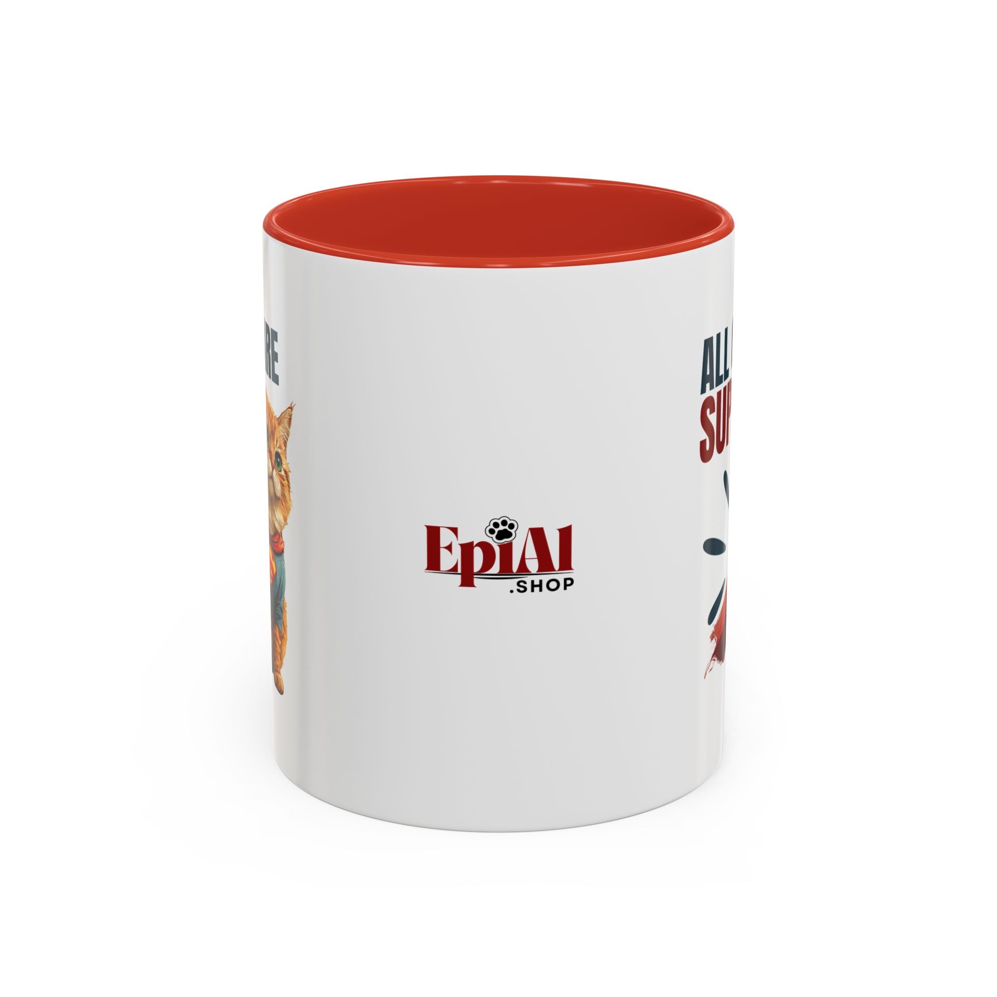 Super Cat Accent Mug | Funny Coffee Mug - Drinkware, Coffee Mugs - EpiAl's Shop