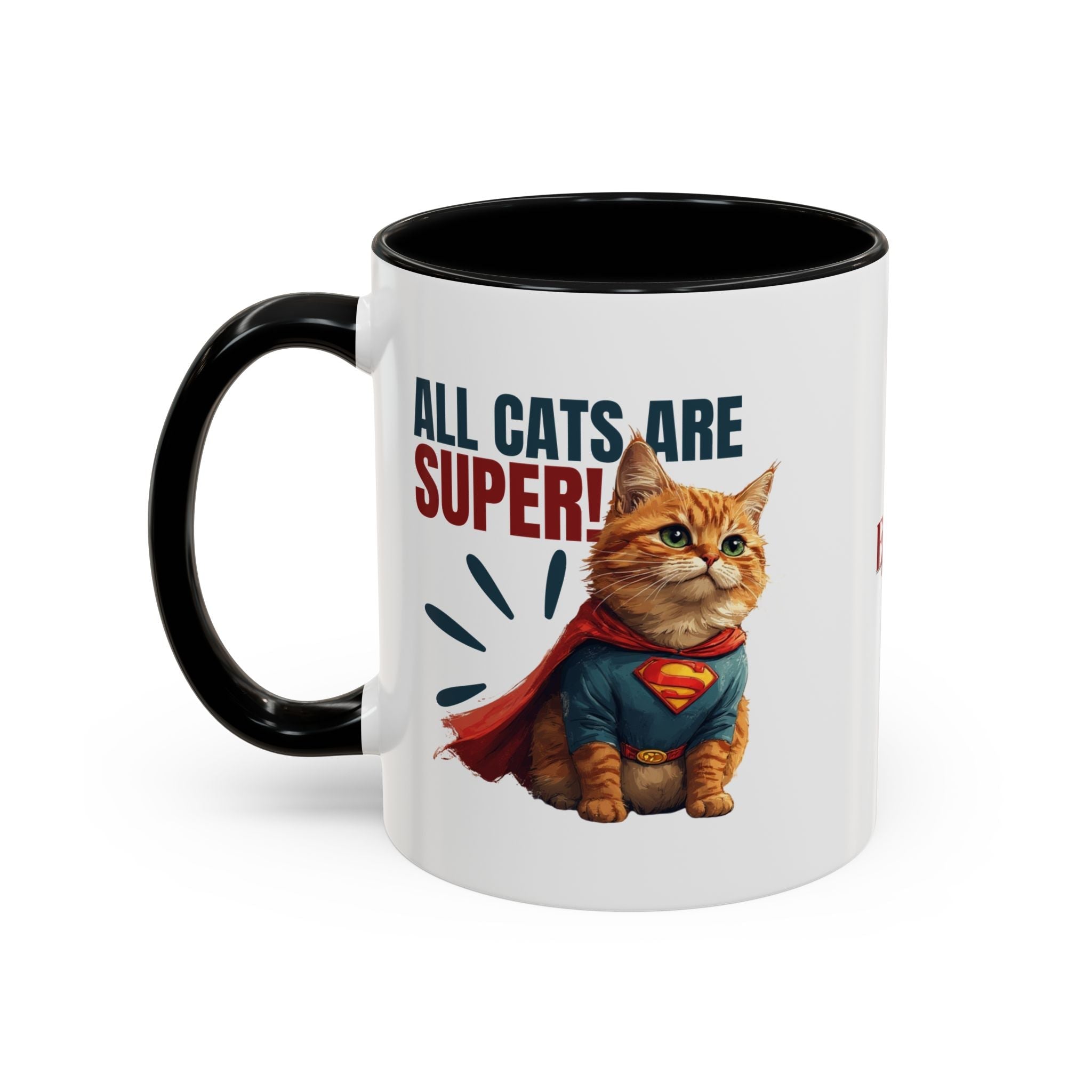 Super Cat Accent Mug | Funny Coffee Mug - Drinkware, Coffee Mugs - EpiAl's Shop