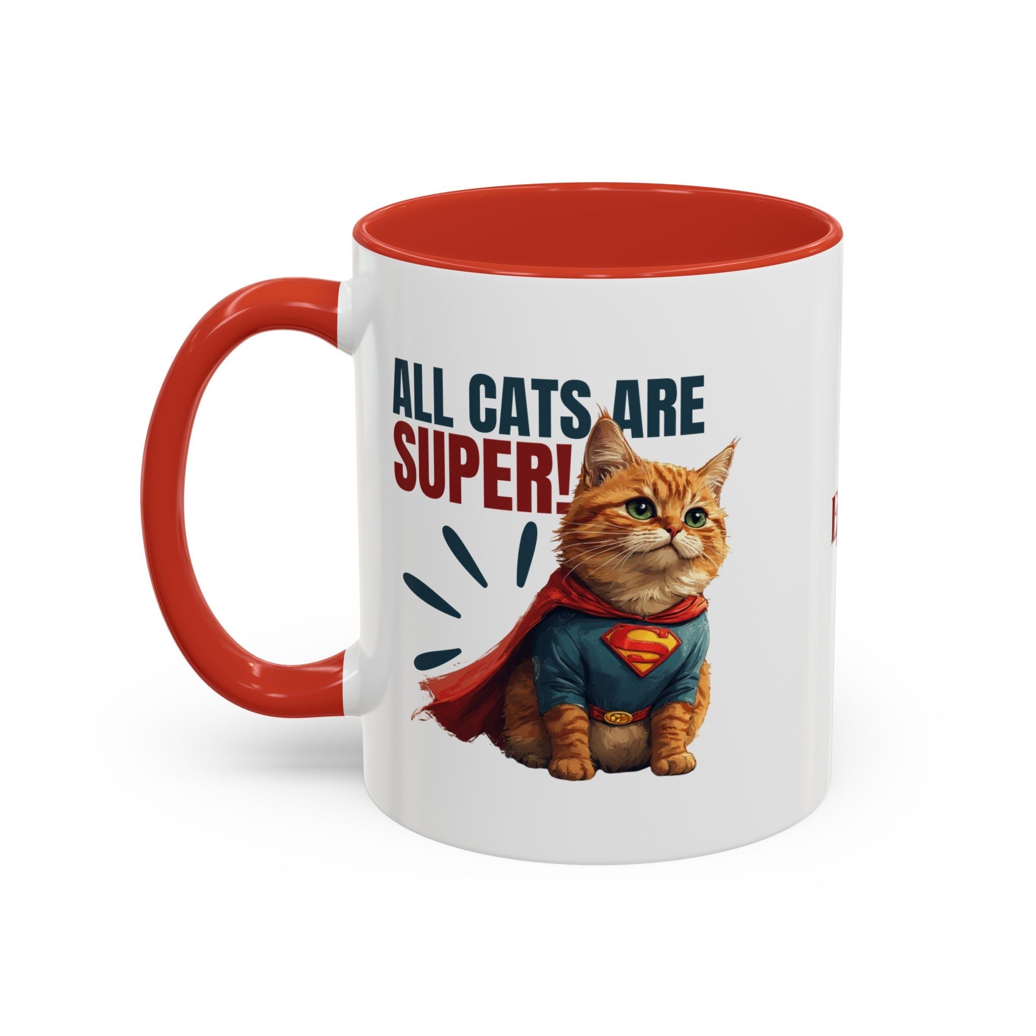Super Cat Accent Mug | Funny Coffee Mug - Drinkware, Coffee Mugs - EpiAl's Shop