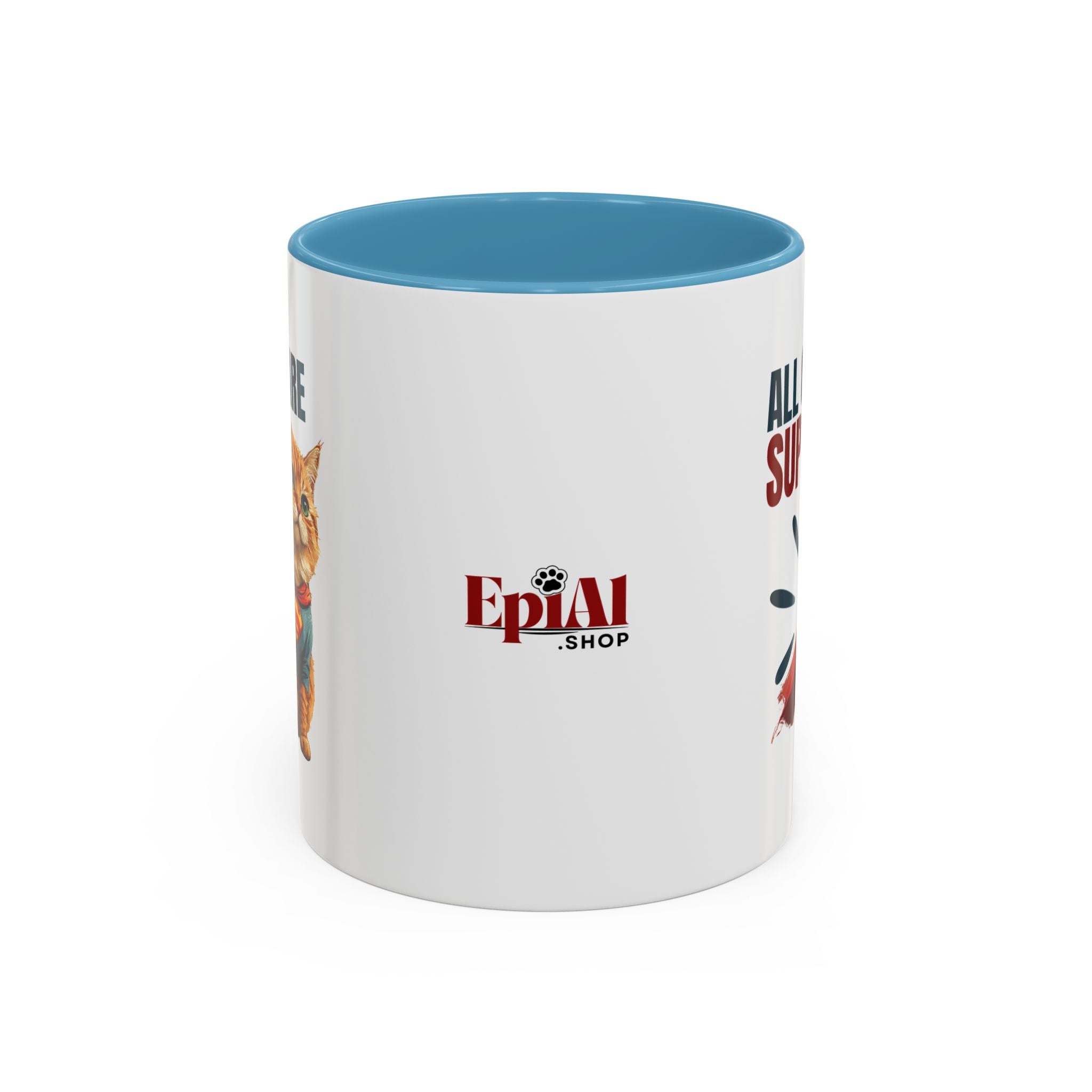 Super Cat Accent Mug | Funny Coffee Mug - Drinkware, Coffee Mugs - EpiAl's Shop