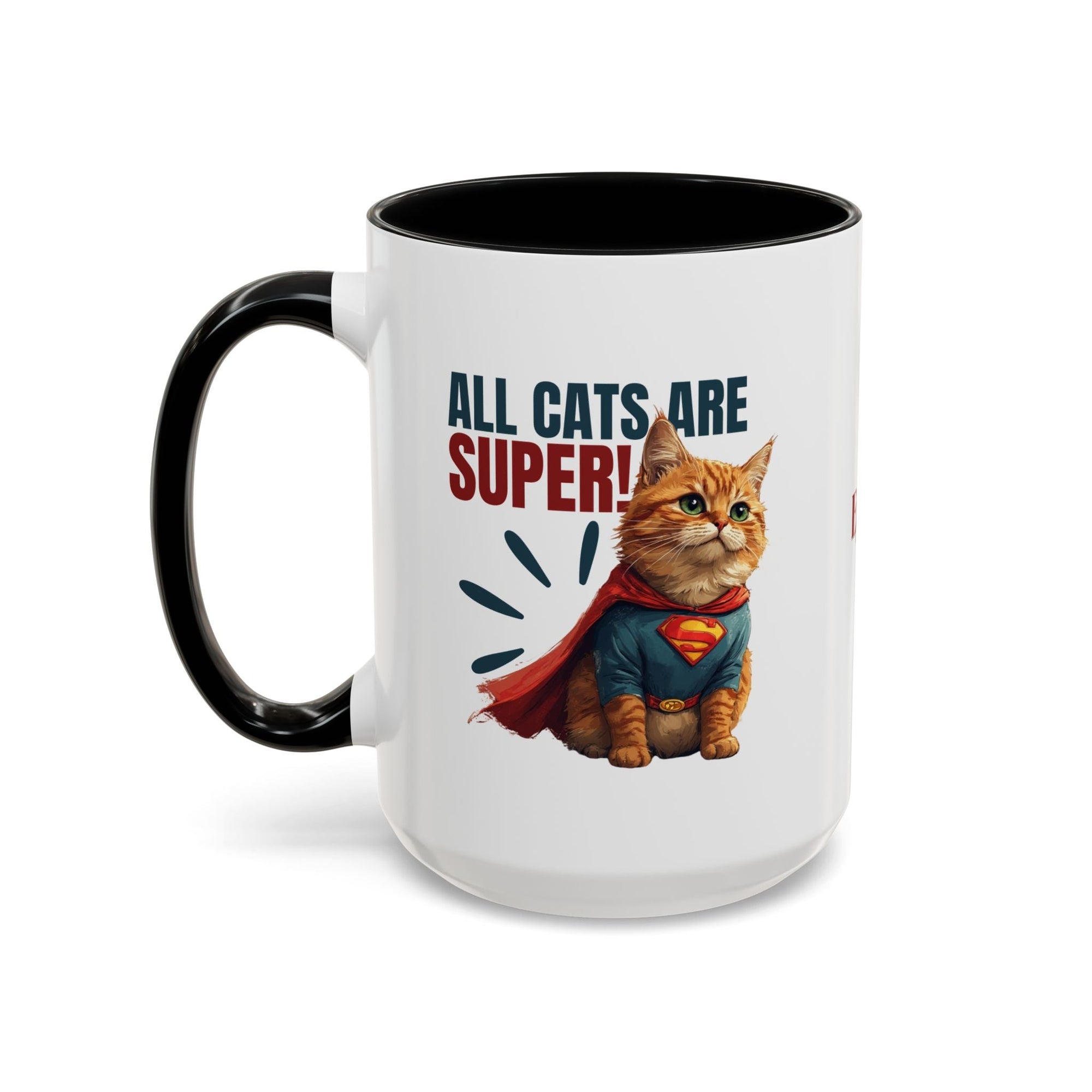 Super Cat Accent Mug | Funny Coffee Mug - Drinkware, Coffee Mugs - EpiAl's Shop