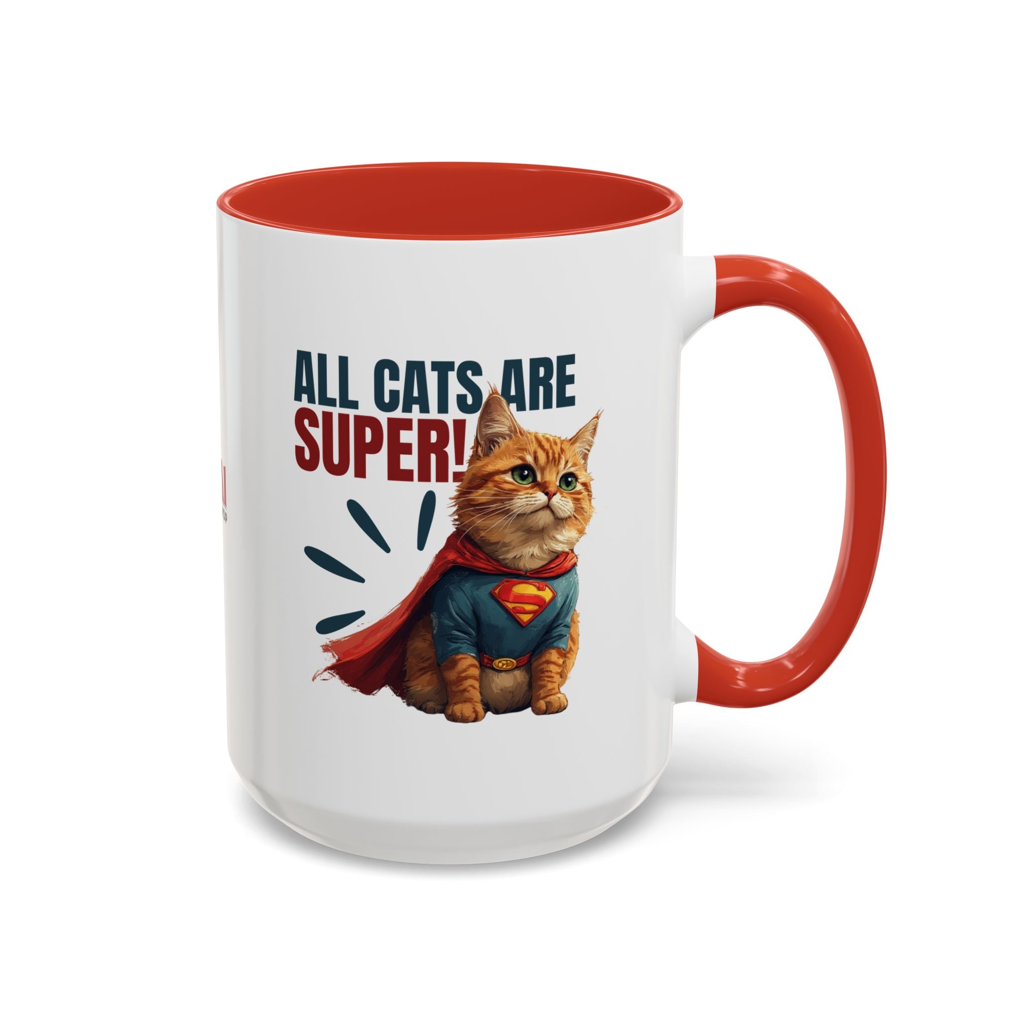 Super Cat Accent Mug | Funny Coffee Mug - Drinkware, Coffee Mugs - EpiAl's Shop