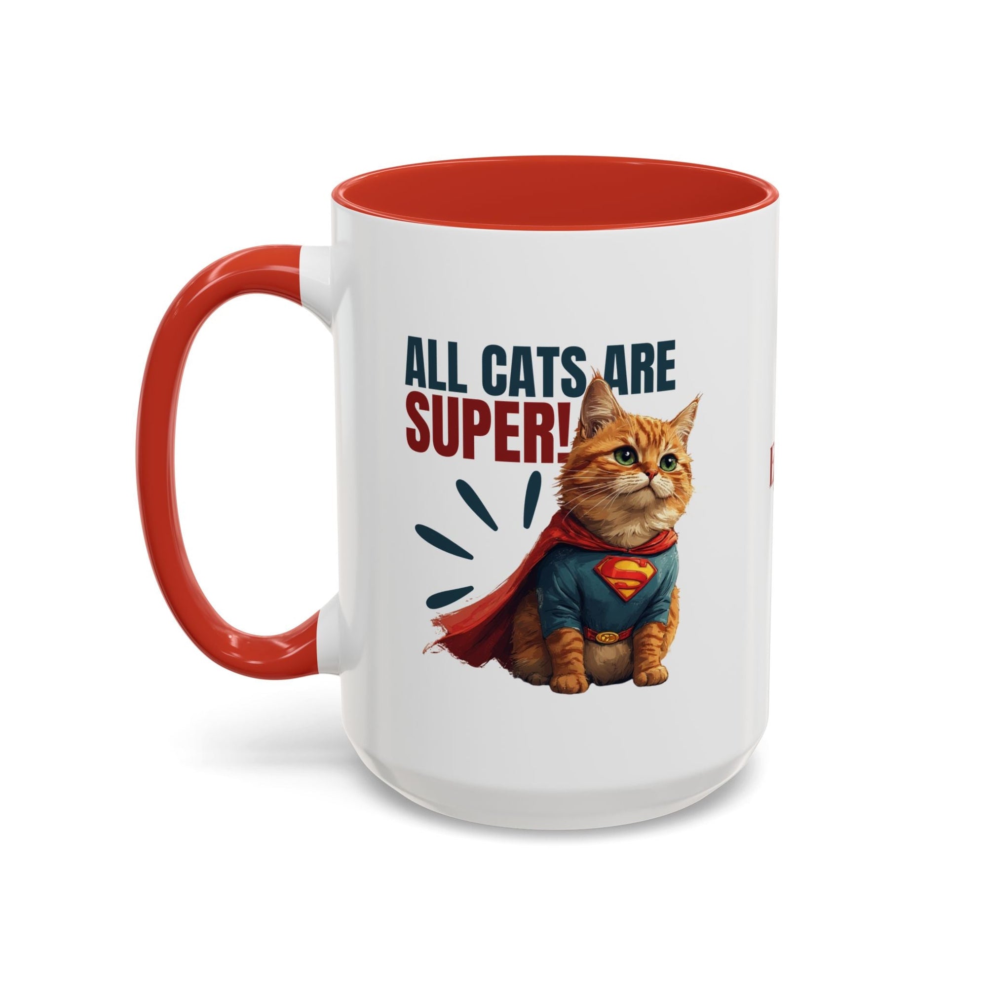 Super Cat Accent Mug | Funny Coffee Mug - Drinkware, Coffee Mugs - EpiAl's Shop