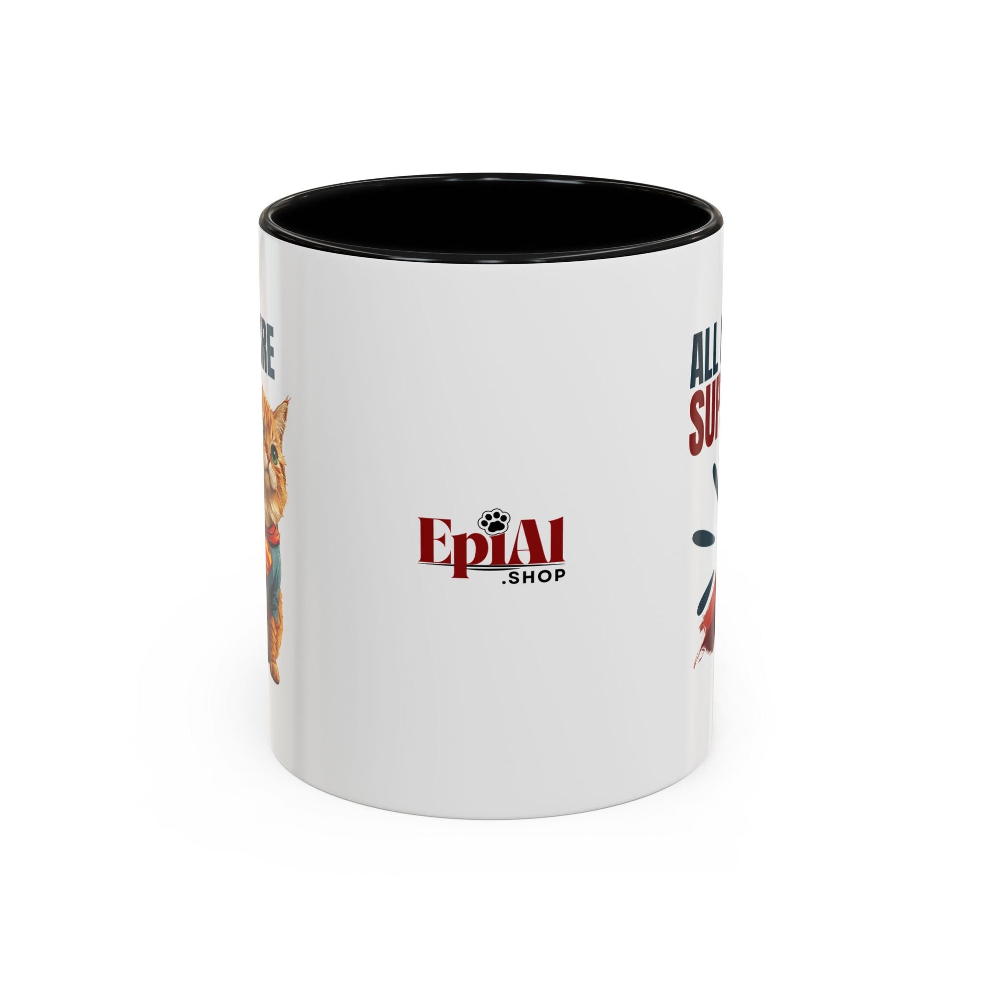 Super Cat Accent Mug | Funny Coffee Mug - Drinkware, Coffee Mugs - EpiAl's Shop