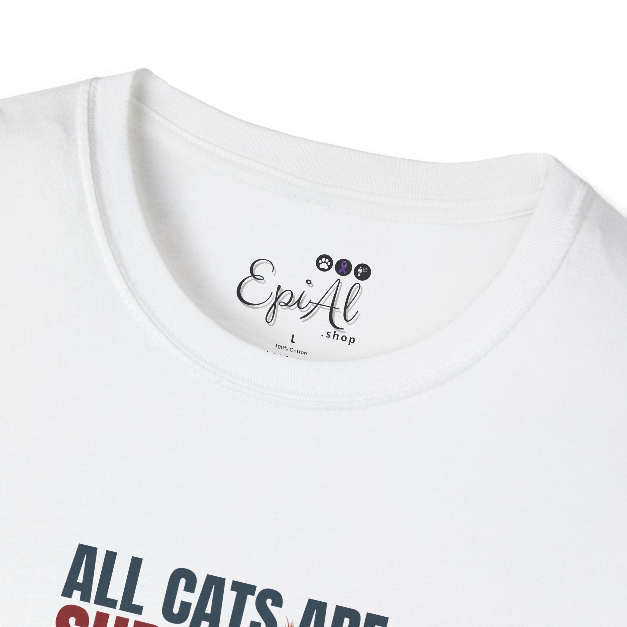 Super Cat Unisex T-Shirt, Fun Cat Lover Tee - Clothing, T-shirts - EpiAl's Shop