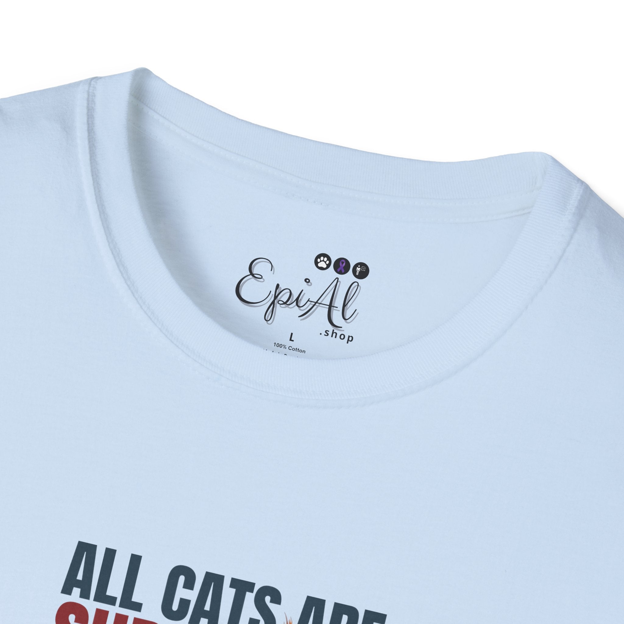 Super Cat Unisex T-Shirt, Fun Cat Lover Tee - Clothing, T-shirts - EpiAl's Shop