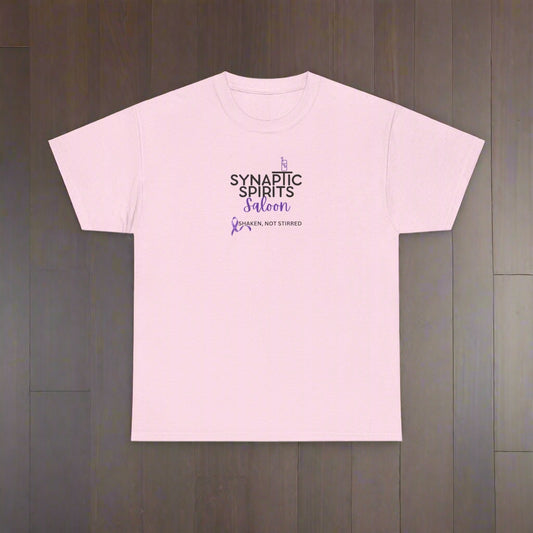 Synaptic Spirits Saloon Unisex Heavy Cotton Tee - T-Shirt - EpiAl's Shop