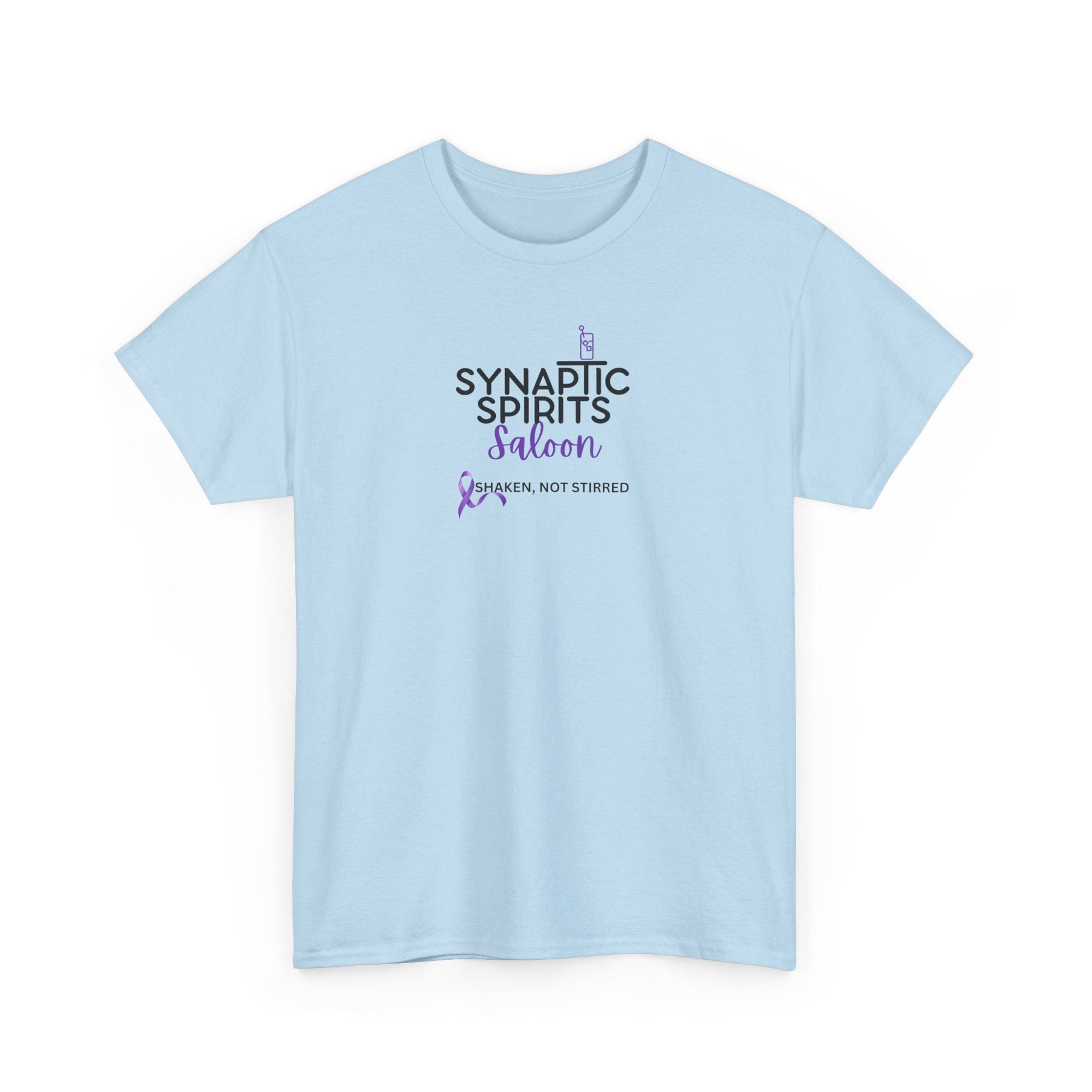 Synaptic Spirits Saloon Unisex Heavy Cotton Tee - T-Shirt - EpiAl's Shop