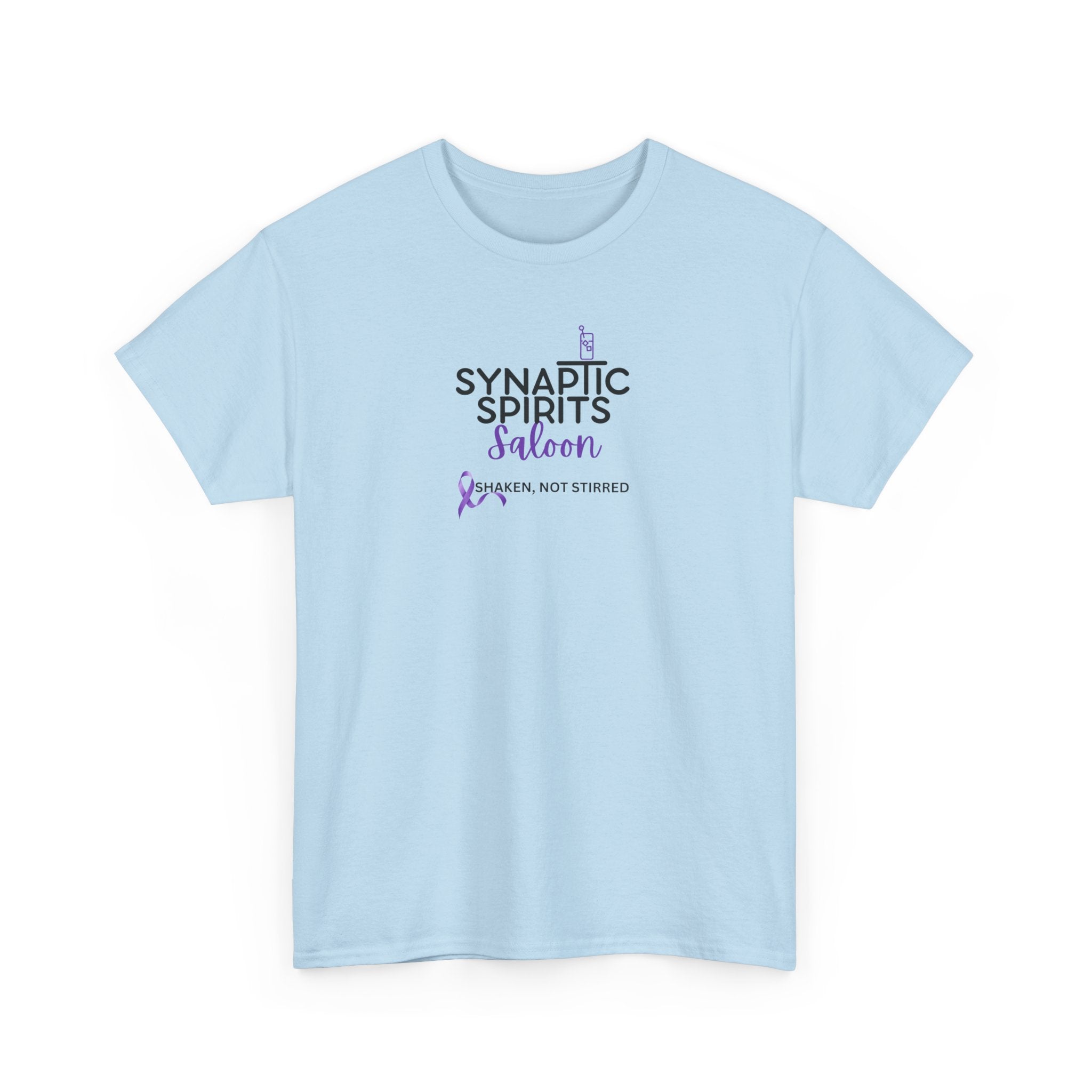 Synaptic Spirits Saloon Unisex Heavy Cotton Tee - T-Shirt - EpiAl's Shop