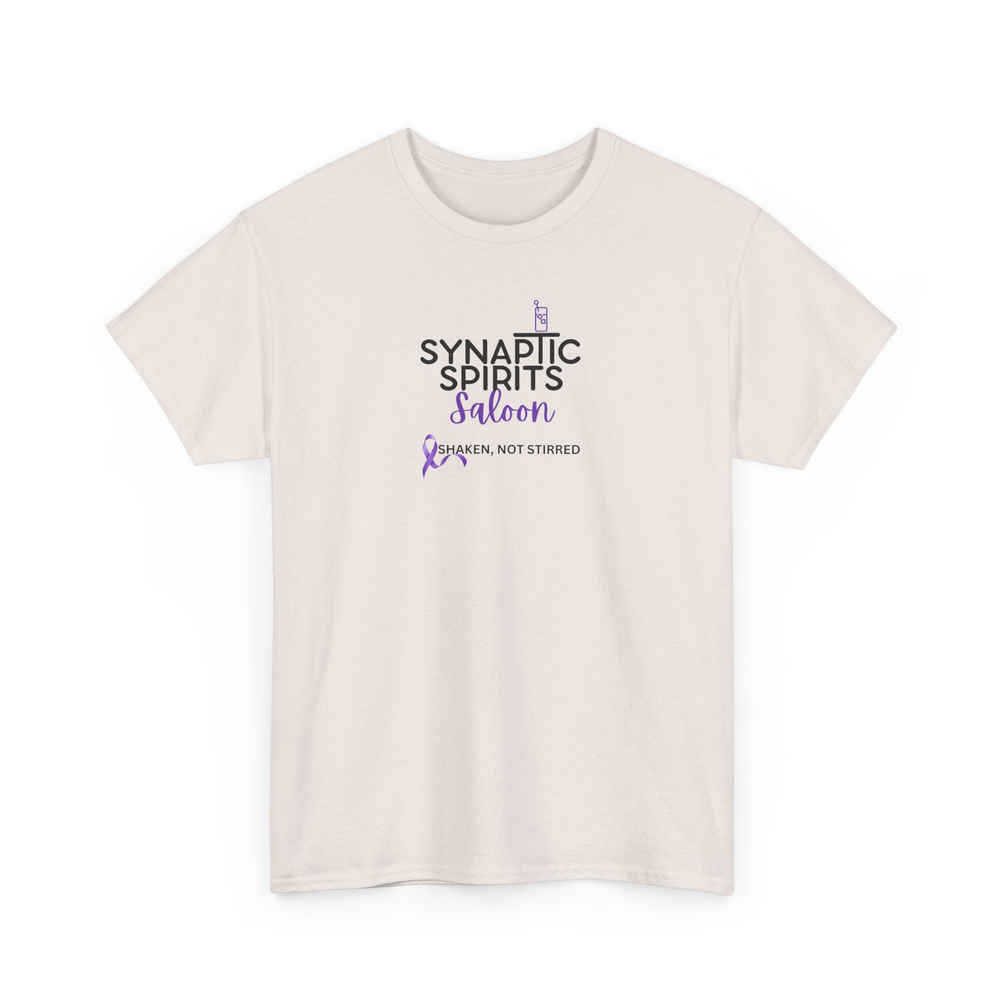 Synaptic Spirits Saloon Unisex Heavy Cotton Tee - T-Shirt - EpiAl's Shop