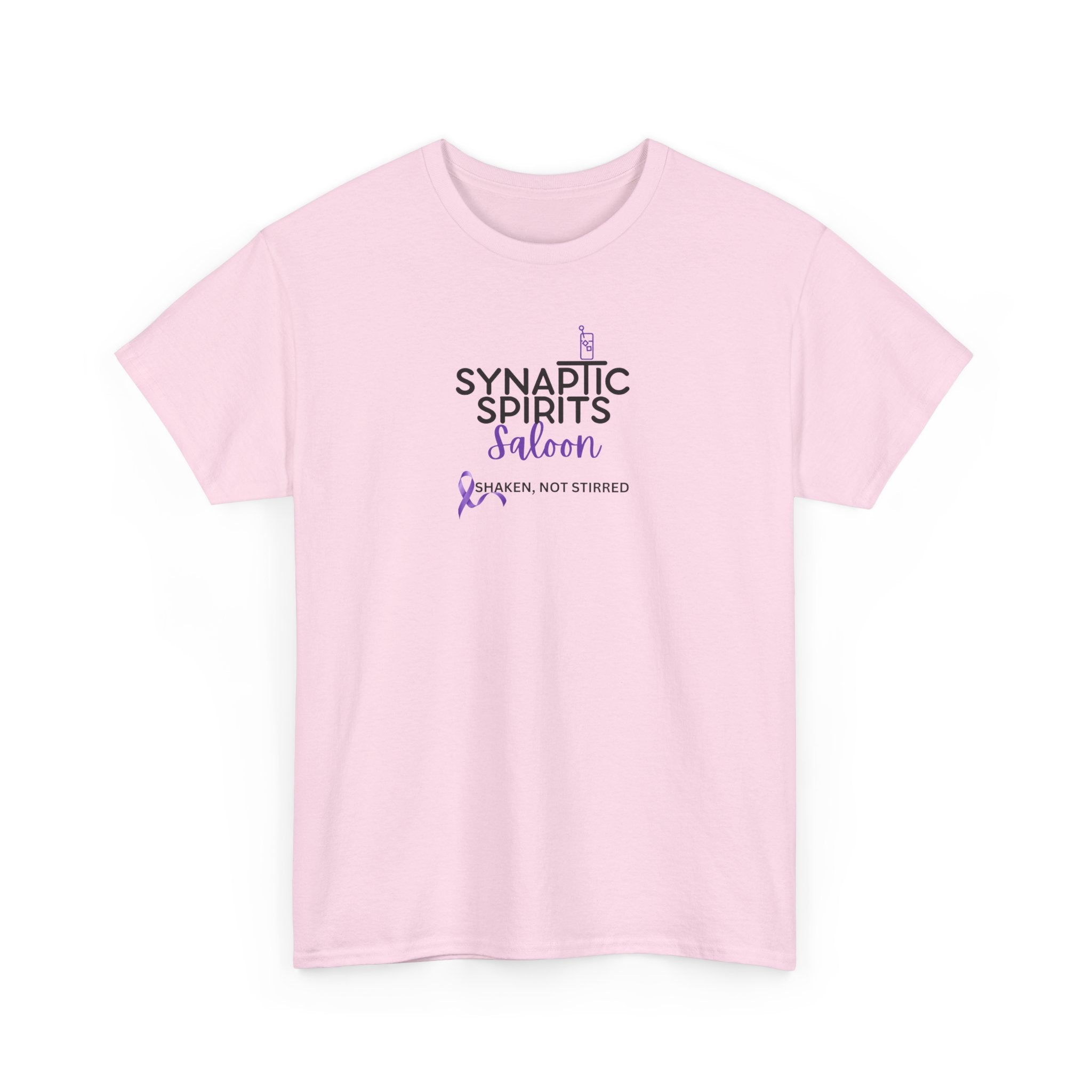 Synaptic Spirits Saloon Unisex Heavy Cotton Tee - T-Shirt - EpiAl's Shop