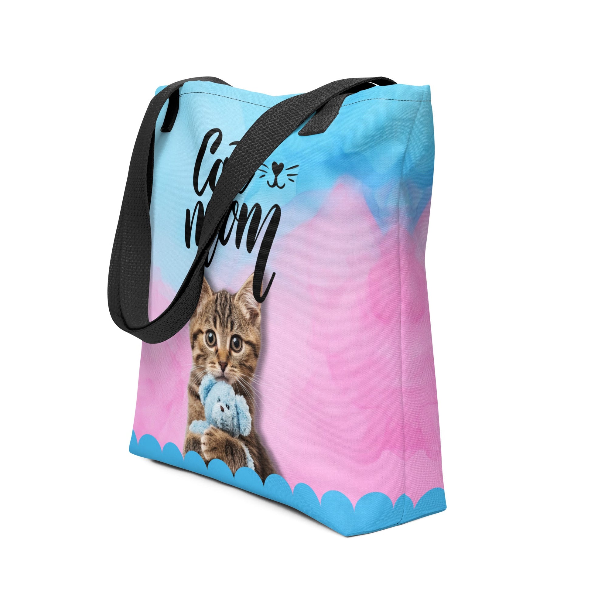 Tabby Cat Mom Tote Bag - Bags - EpiAl's Shop