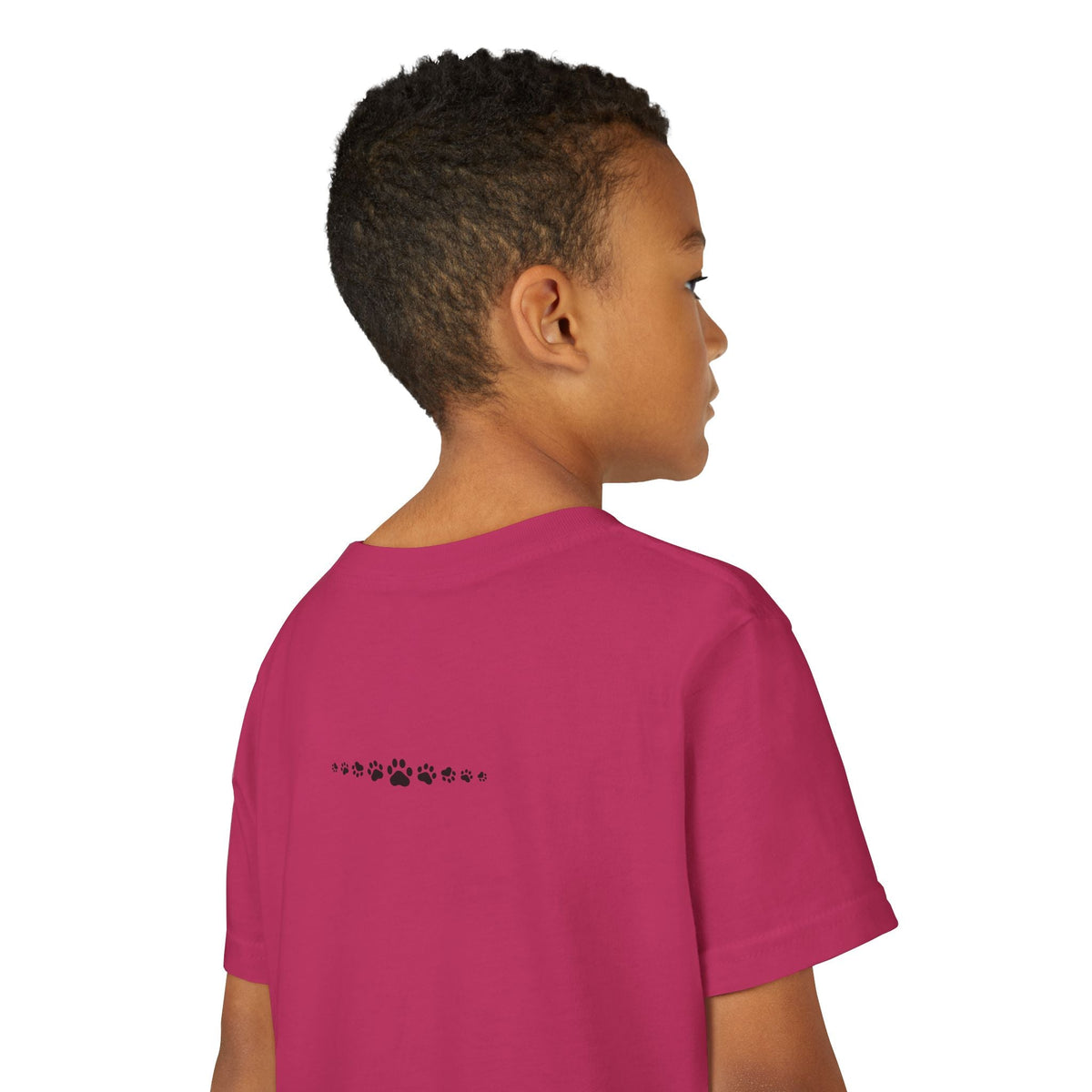 Tail Up, Move On Youth Tee – Small Human, Big Attitude - Clothing, Youth, Unisex, T-Shirt - EpiAl's Shop