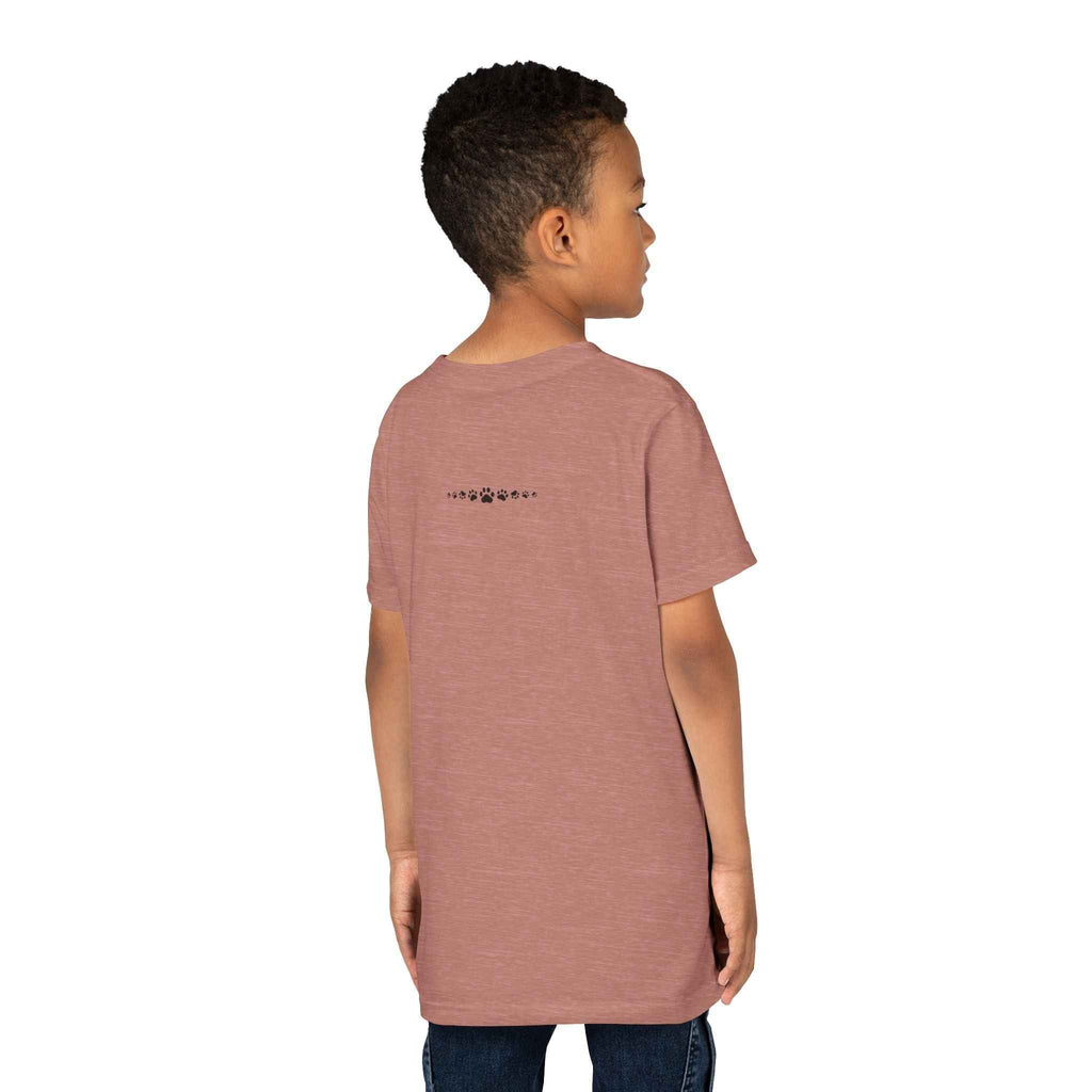 Tail Up, Move On Youth Tee – Small Human, Big Attitude - Clothing, Youth, Unisex, T-Shirt - EpiAl's Shop