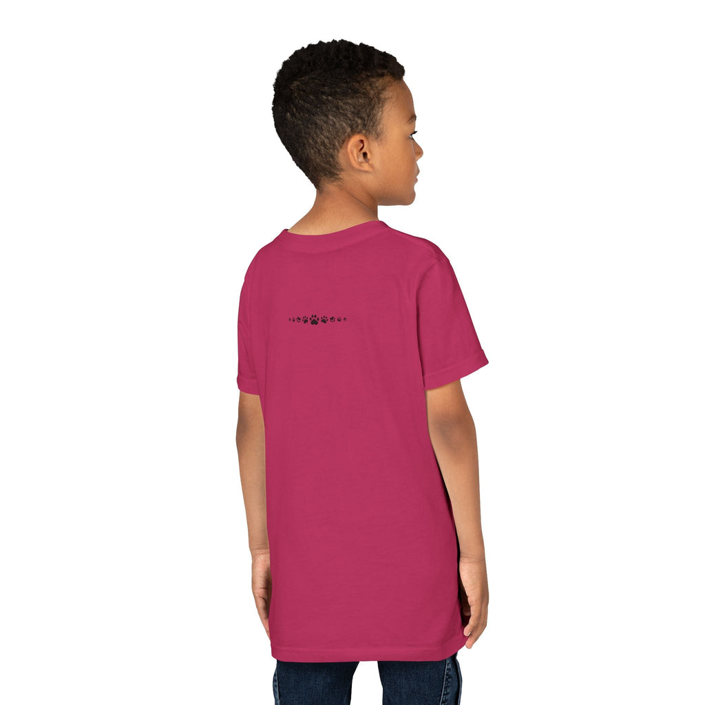 Tail Up, Move On Youth Tee – Small Human, Big Attitude - Clothing, Youth, Unisex, T-Shirt - EpiAl's Shop