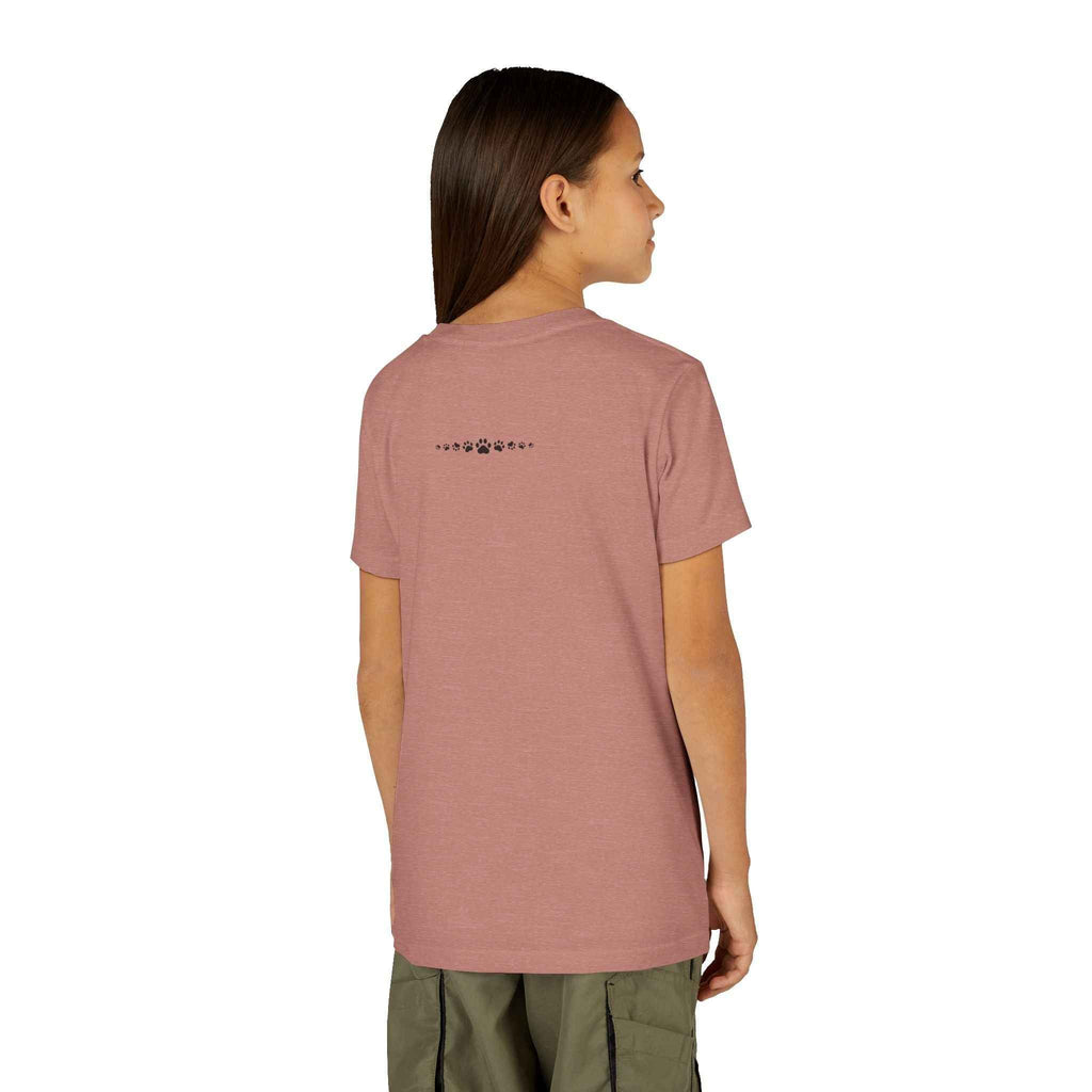 Tail Up, Move On Youth Tee – Small Human, Big Attitude - Clothing, Youth, Unisex, T-Shirt - EpiAl's Shop