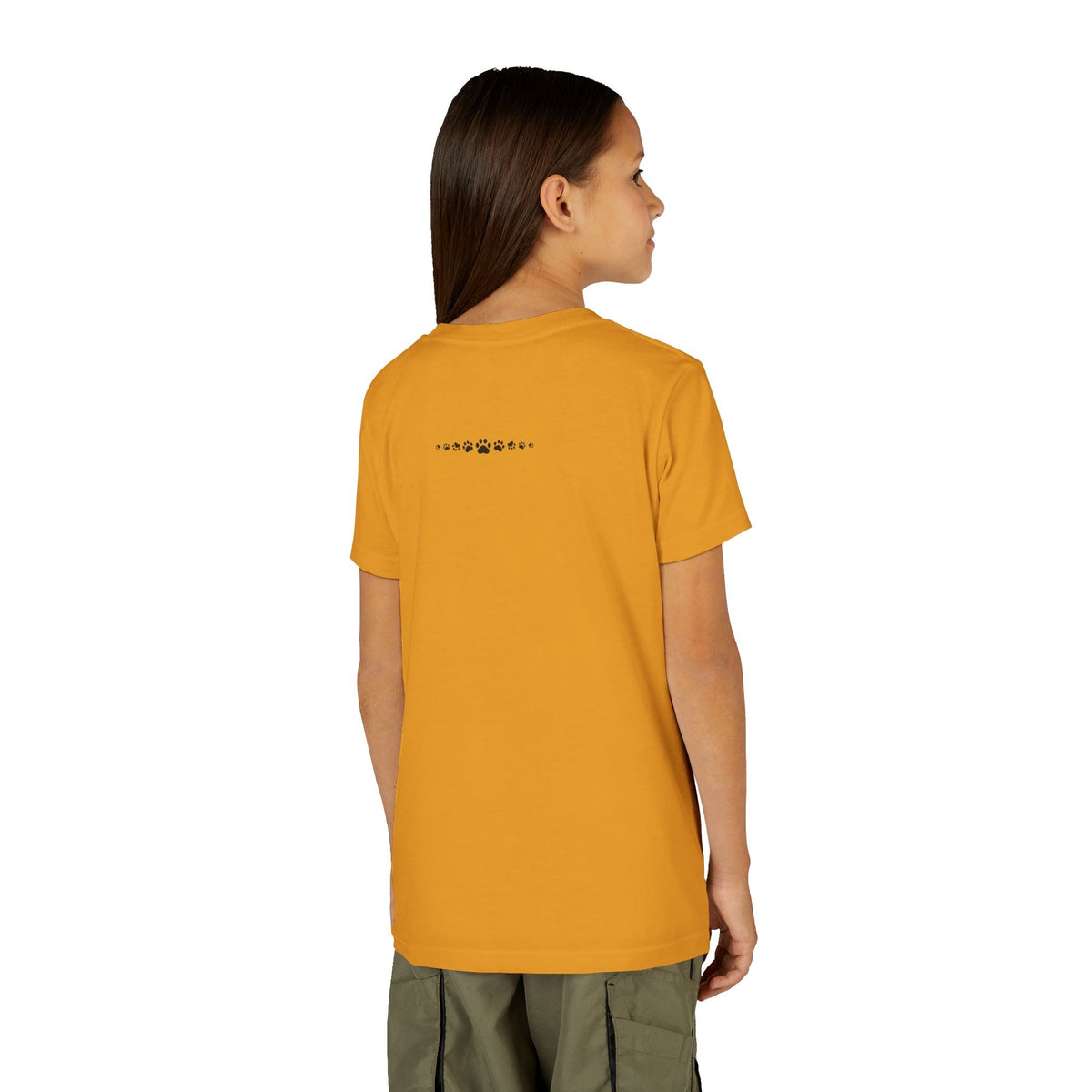 Tail Up, Move On Youth Tee – Small Human, Big Attitude - Clothing, Youth, Unisex, T-Shirt - EpiAl's Shop