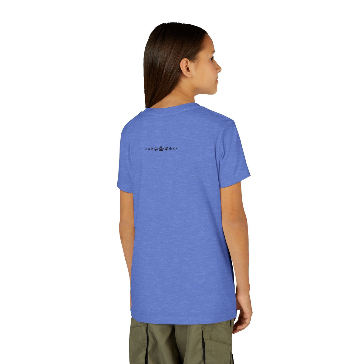 Tail Up, Move On Youth Tee – Small Human, Big Attitude - Clothing, Youth, Unisex, T-Shirt - EpiAl's Shop