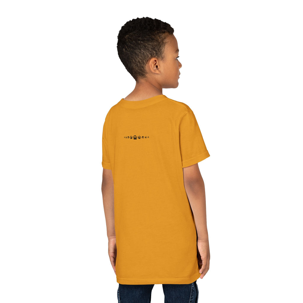 Tail Up, Move On Youth Tee – Small Human, Big Attitude - Clothing, Youth, Unisex, T-Shirt - EpiAl's Shop
