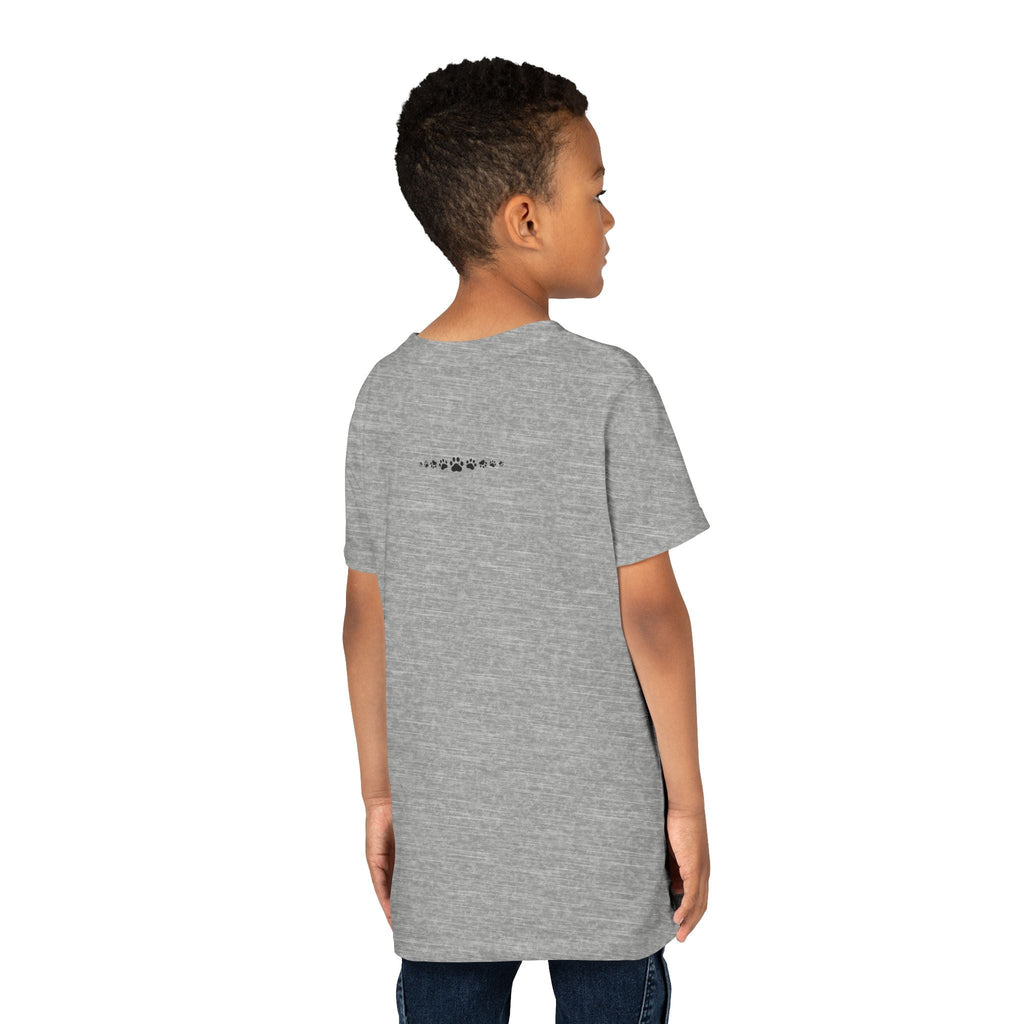 Tail Up, Move On Youth Tee – Small Human, Big Attitude - Clothing, Youth, Unisex, T-Shirt - EpiAl's Shop