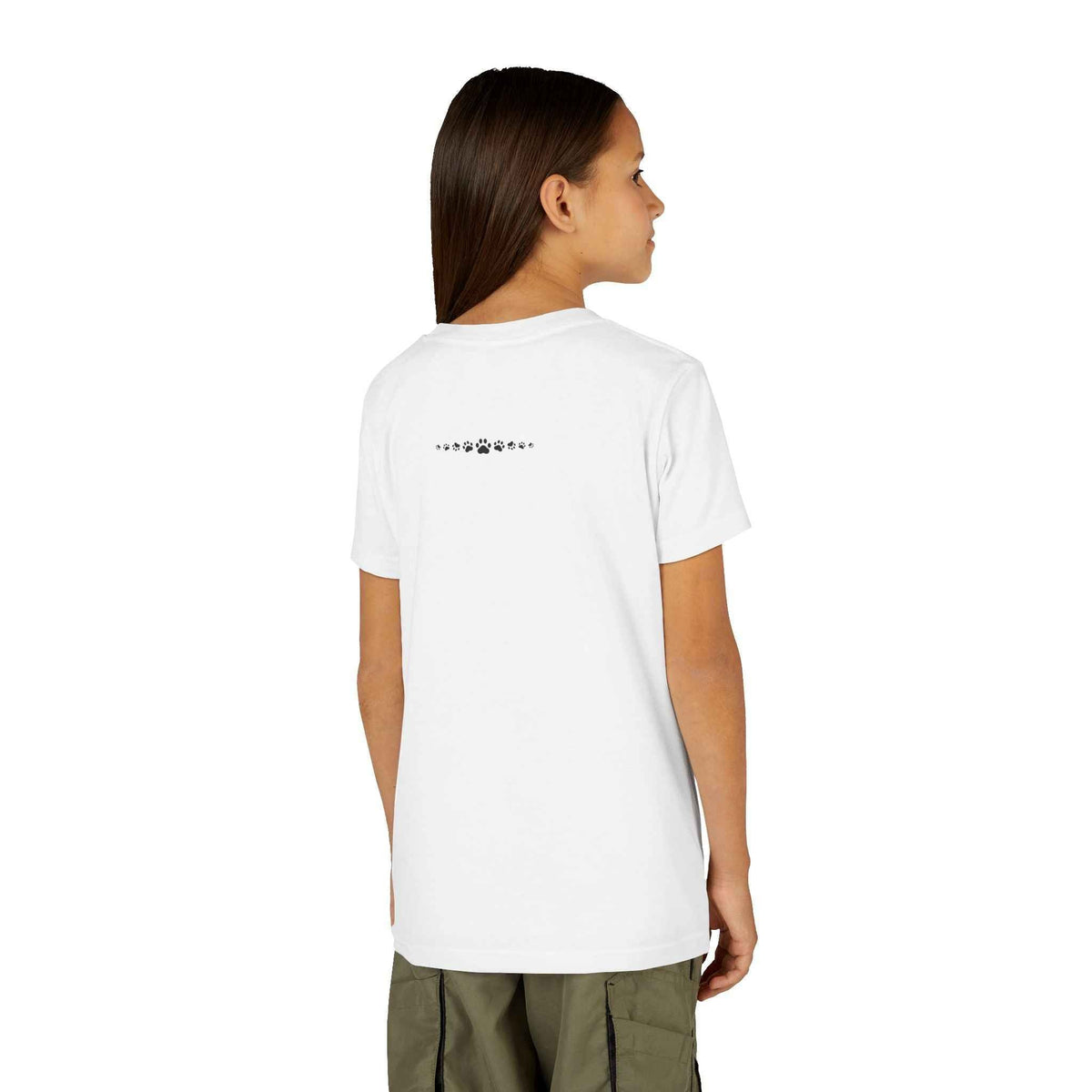 Tail Up, Move On Youth Tee – Small Human, Big Attitude - Clothing, Youth, Unisex, T-Shirt - EpiAl's Shop