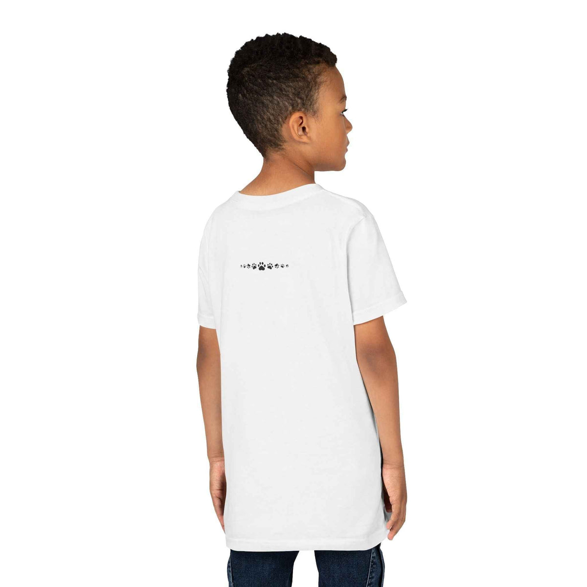 Tail Up, Move On Youth Tee – Small Human, Big Attitude - Clothing, Youth, Unisex, T-Shirt - EpiAl's Shop