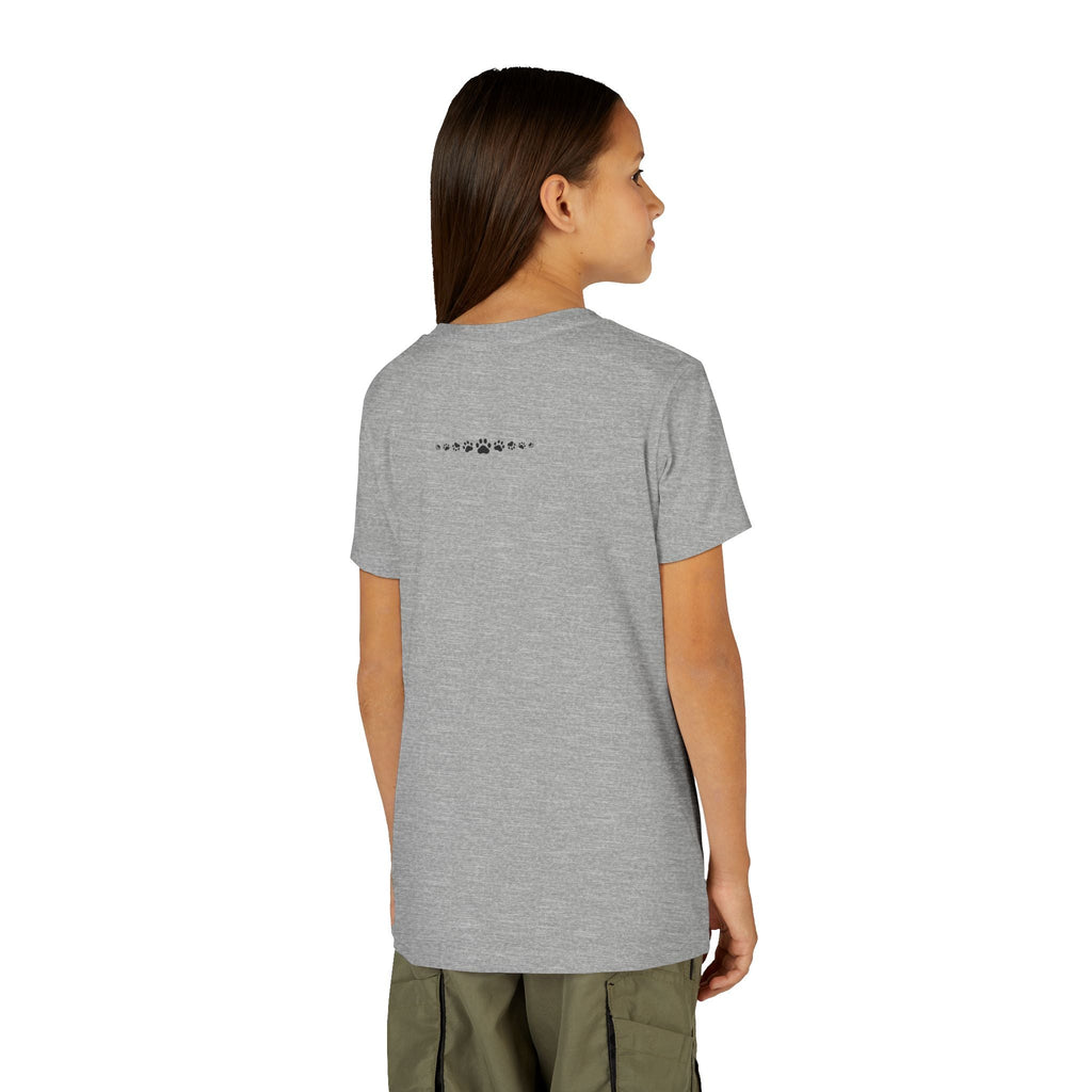 Tail Up, Move On Youth Tee – Small Human, Big Attitude - Clothing, Youth, Unisex, T-Shirt - EpiAl's Shop