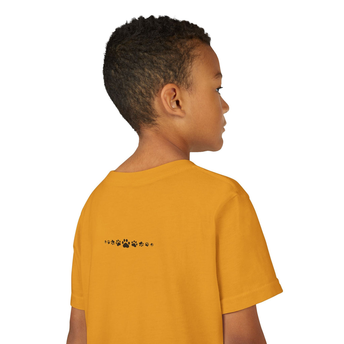 Tail Up, Move On Youth Tee – Small Human, Big Attitude - Clothing, Youth, Unisex, T-Shirt - EpiAl's Shop