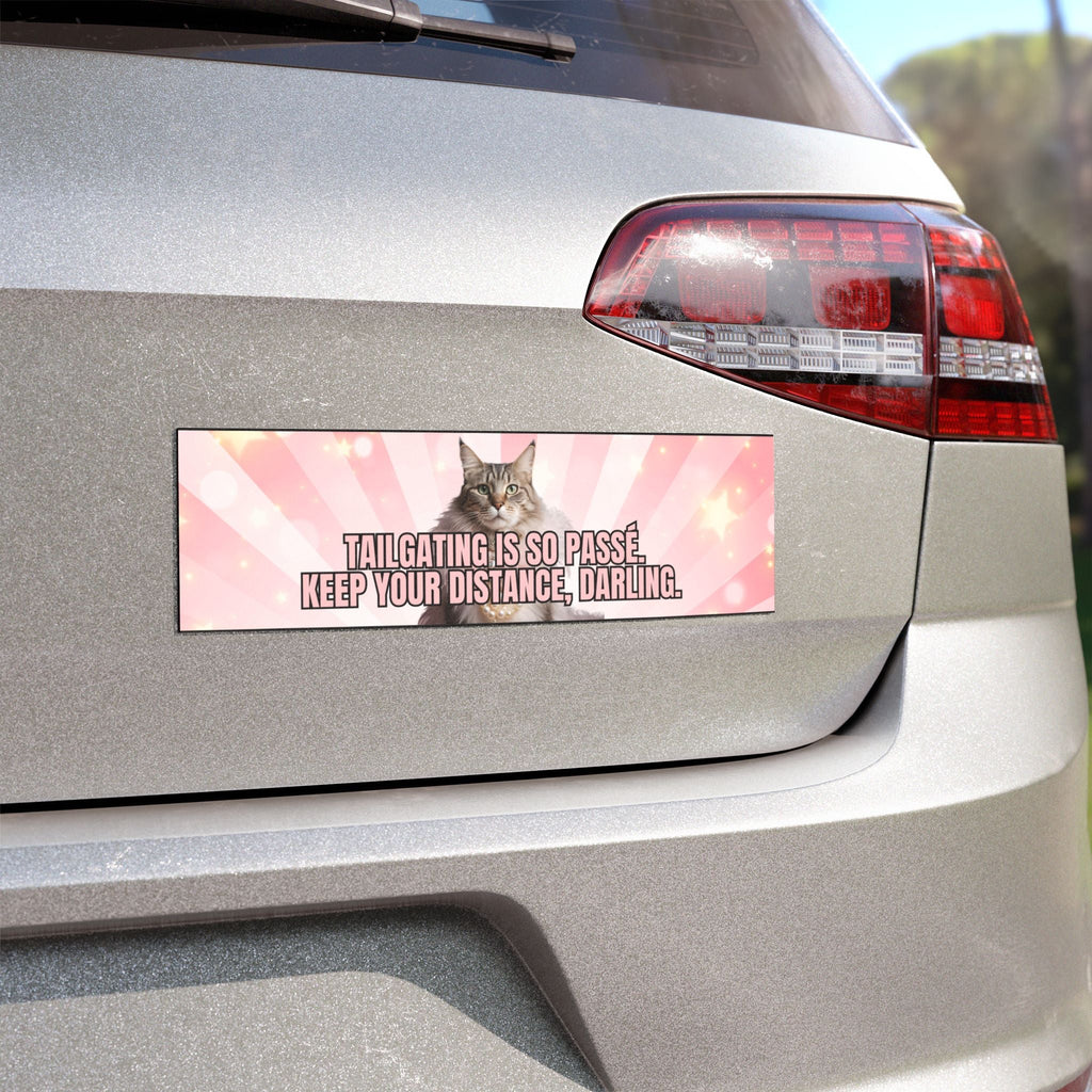 Tailgating is Passe Car Magnets - Accessories, Auto, Bumper Decor - EpiAl's Shop