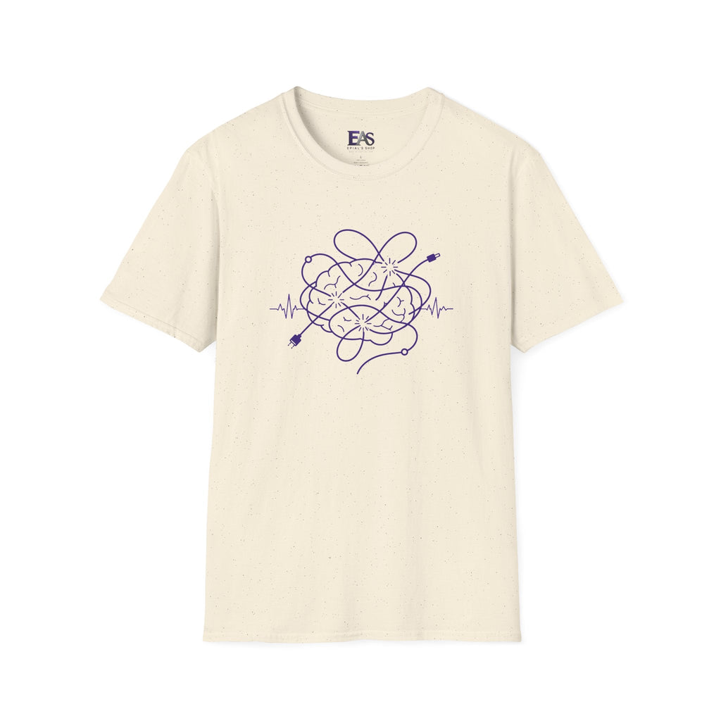Tangled Brain Epilepsy Awareness T-Shirt - Clothing, Unisex, T-Shirts - EpiAl's Shop