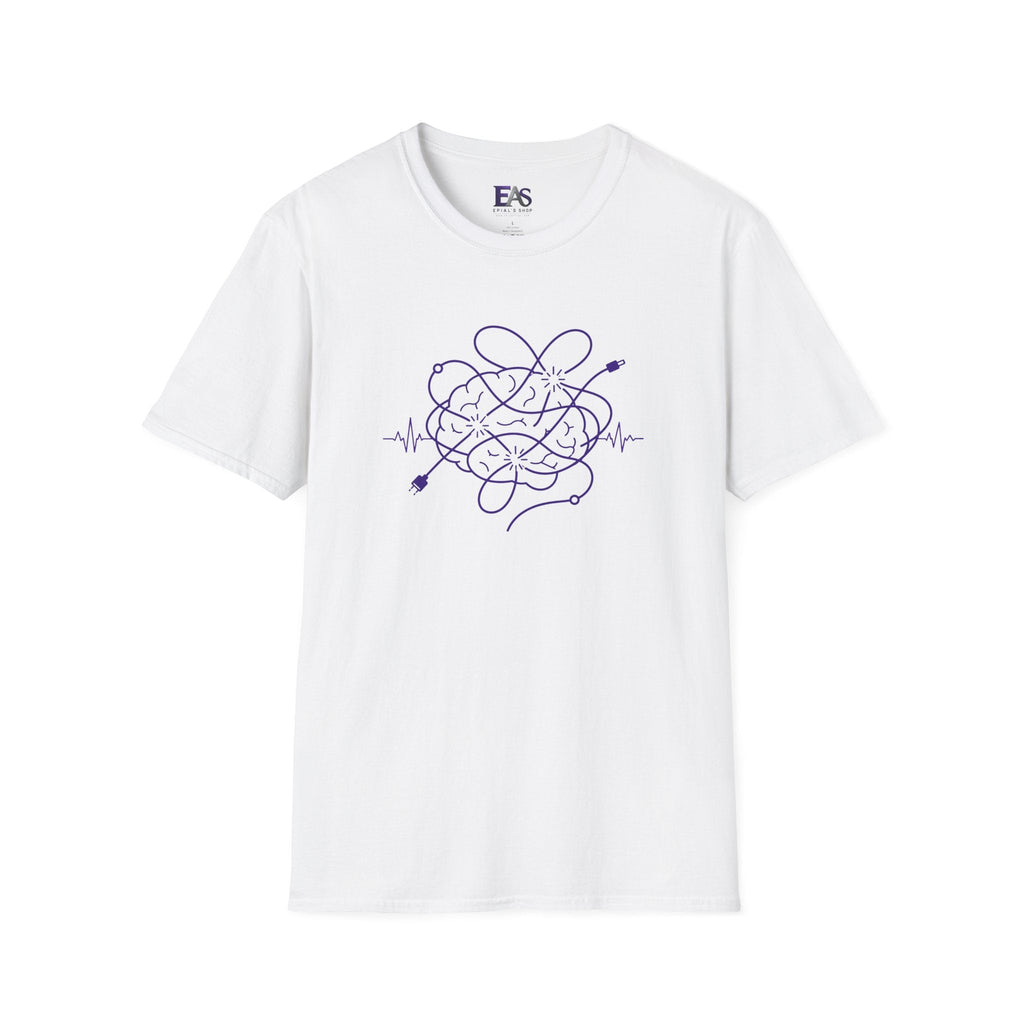 Tangled Brain Epilepsy Awareness T-Shirt - Clothing, Unisex, T-Shirts - EpiAl's Shop