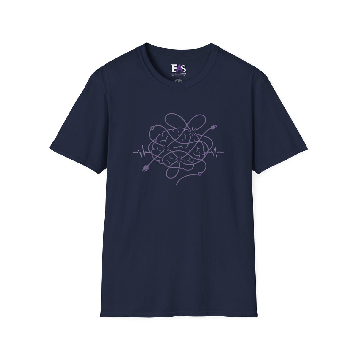 Tangled Brain Epilepsy Awareness T-Shirt - Clothing, Unisex, T-Shirts - EpiAl's Shop