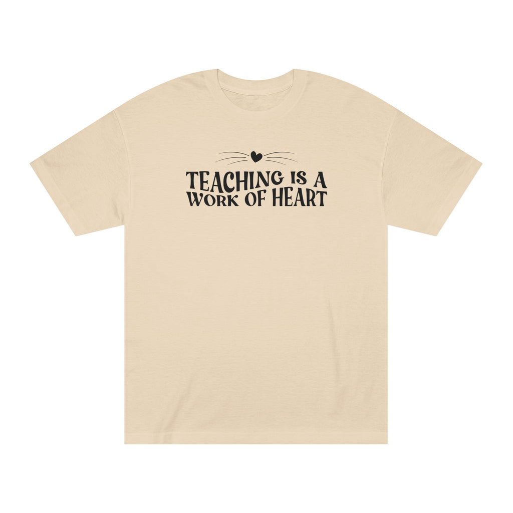 Teacher Heart Unisex Classic Tee - T - Shirt - Epileptic Al’s Shop