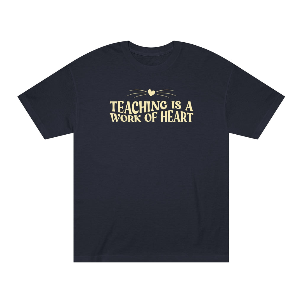 Teacher Heart Unisex Classic Tee - T - Shirt - Epileptic Al’s Shop