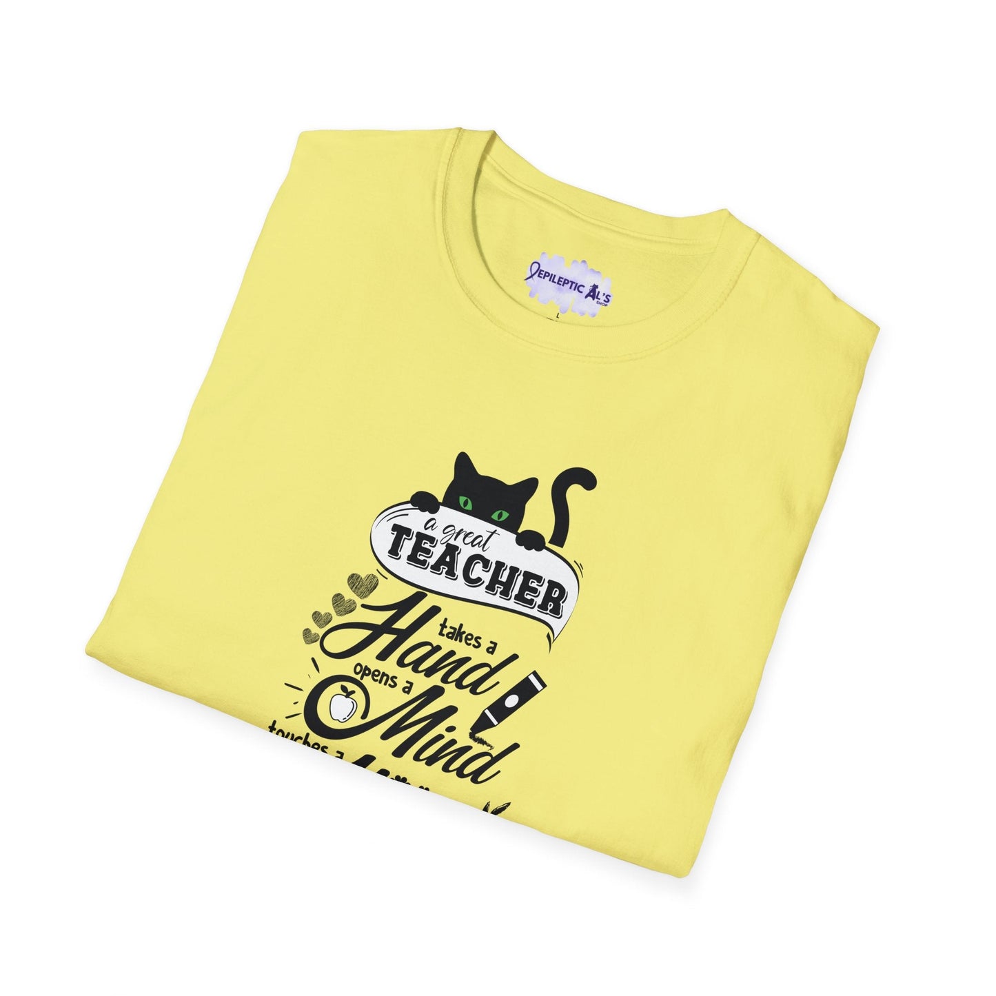 Teacher Unisex Softstyle T - Shirt - T - Shirt - Epileptic Al’s Shop