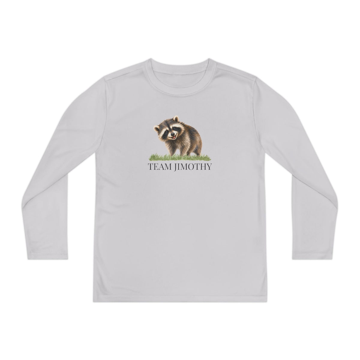 Team Jimothy Raccoon Youth Moisture-Wicking Athletic Tee - Clothing, Youth, Unisex, T-Shirt - EpiAl's Shop