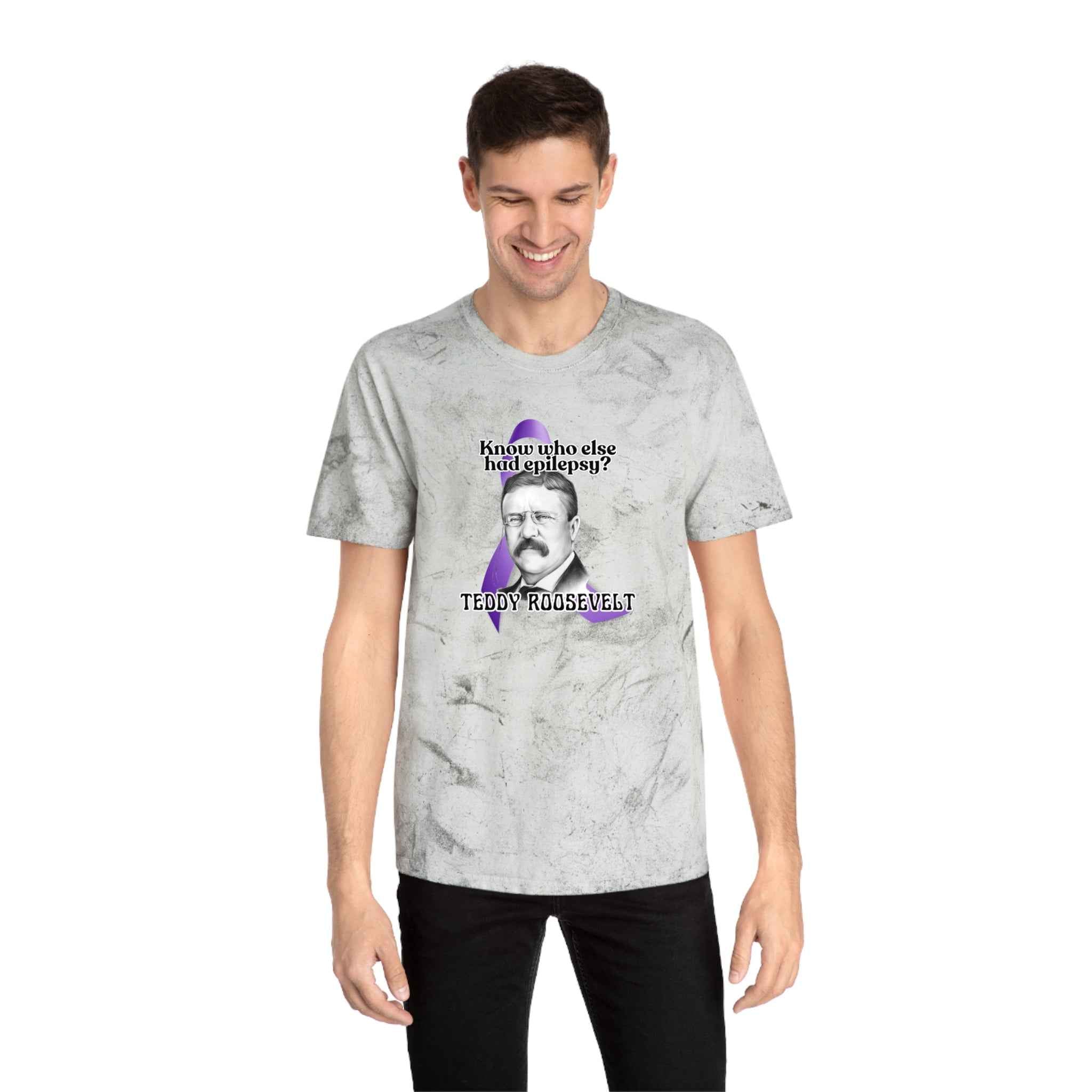 Teddy Roosevelt Unisex Color Blast T-Shirt - EpiAl's Shop