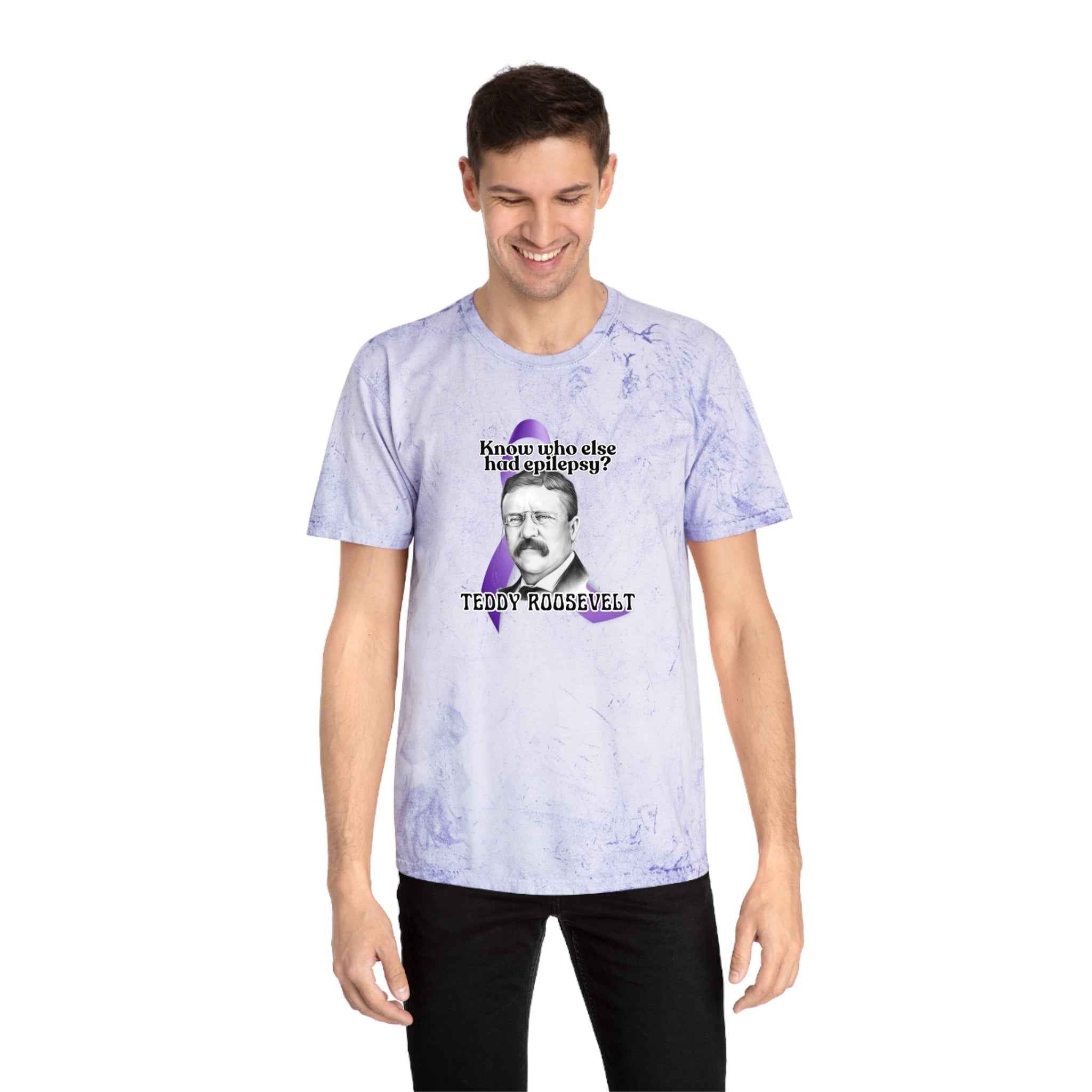 Teddy Roosevelt Unisex Color Blast T-Shirt - EpiAl's Shop