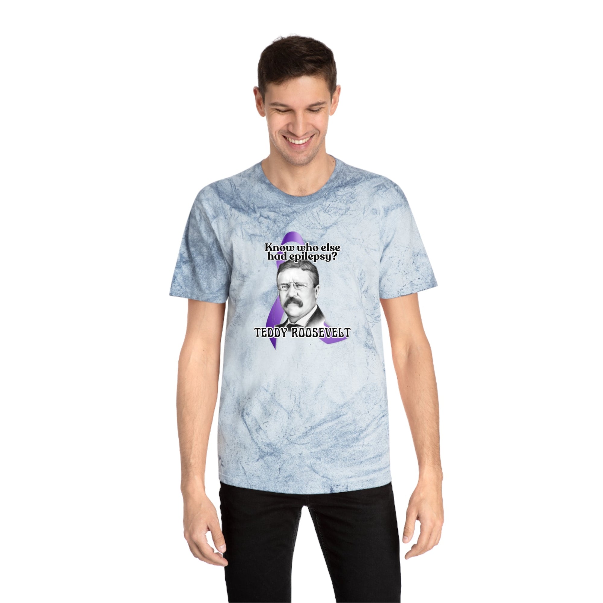 Teddy Roosevelt Unisex Color Blast T - Shirt - T - Shirt - Epileptic Al’s Shop