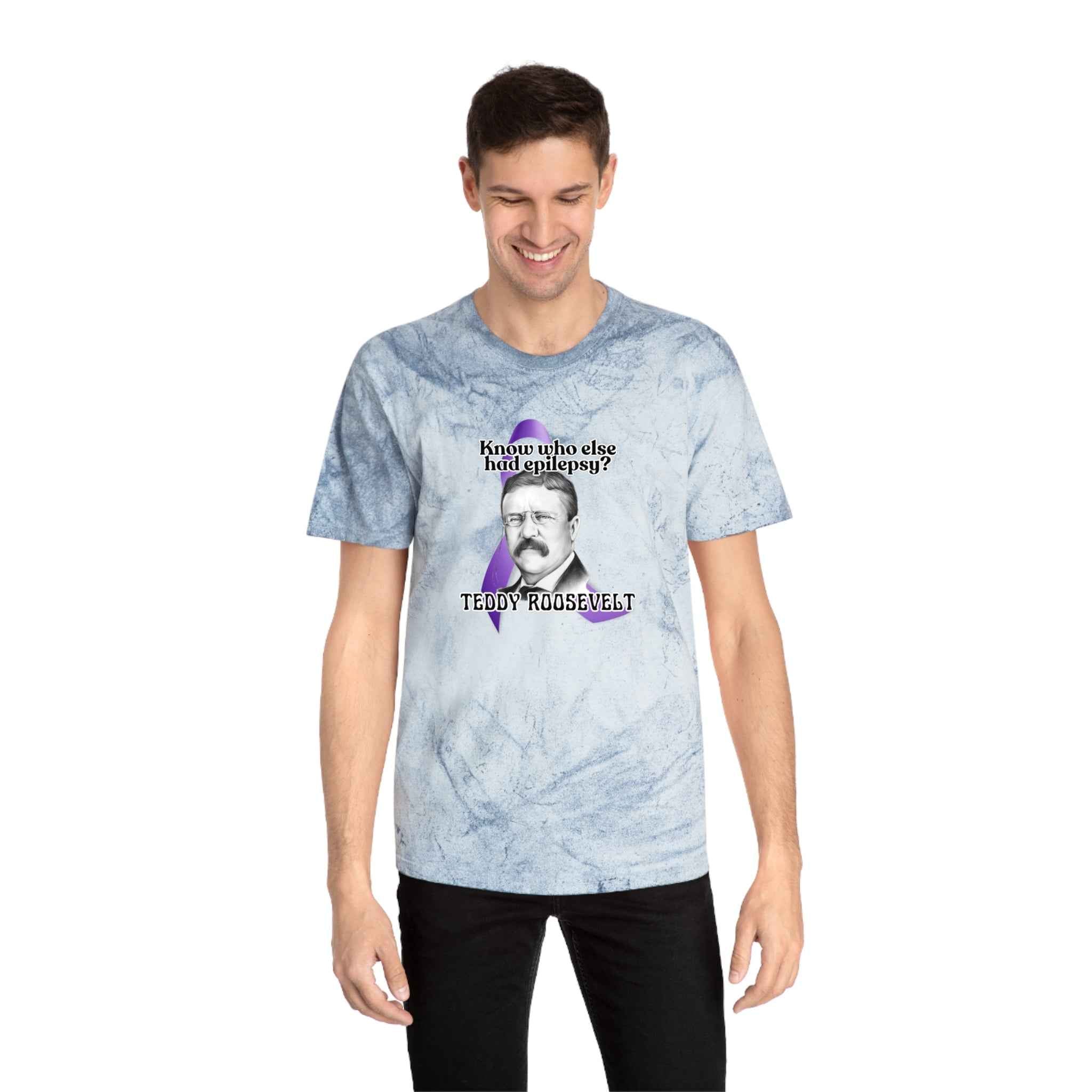 Teddy Roosevelt Unisex Color Blast T-Shirt - EpiAl's Shop