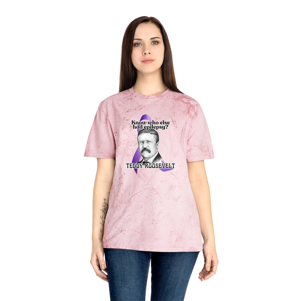 Teddy Roosevelt Unisex Color Blast T - Shirt - T - Shirt - Epileptic Al’s Shop