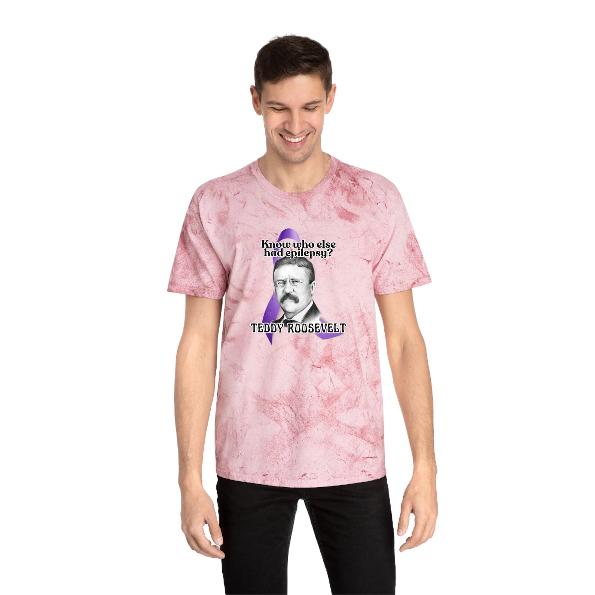 Teddy Roosevelt Unisex Color Blast T - Shirt - T - Shirt - Epileptic Al’s Shop